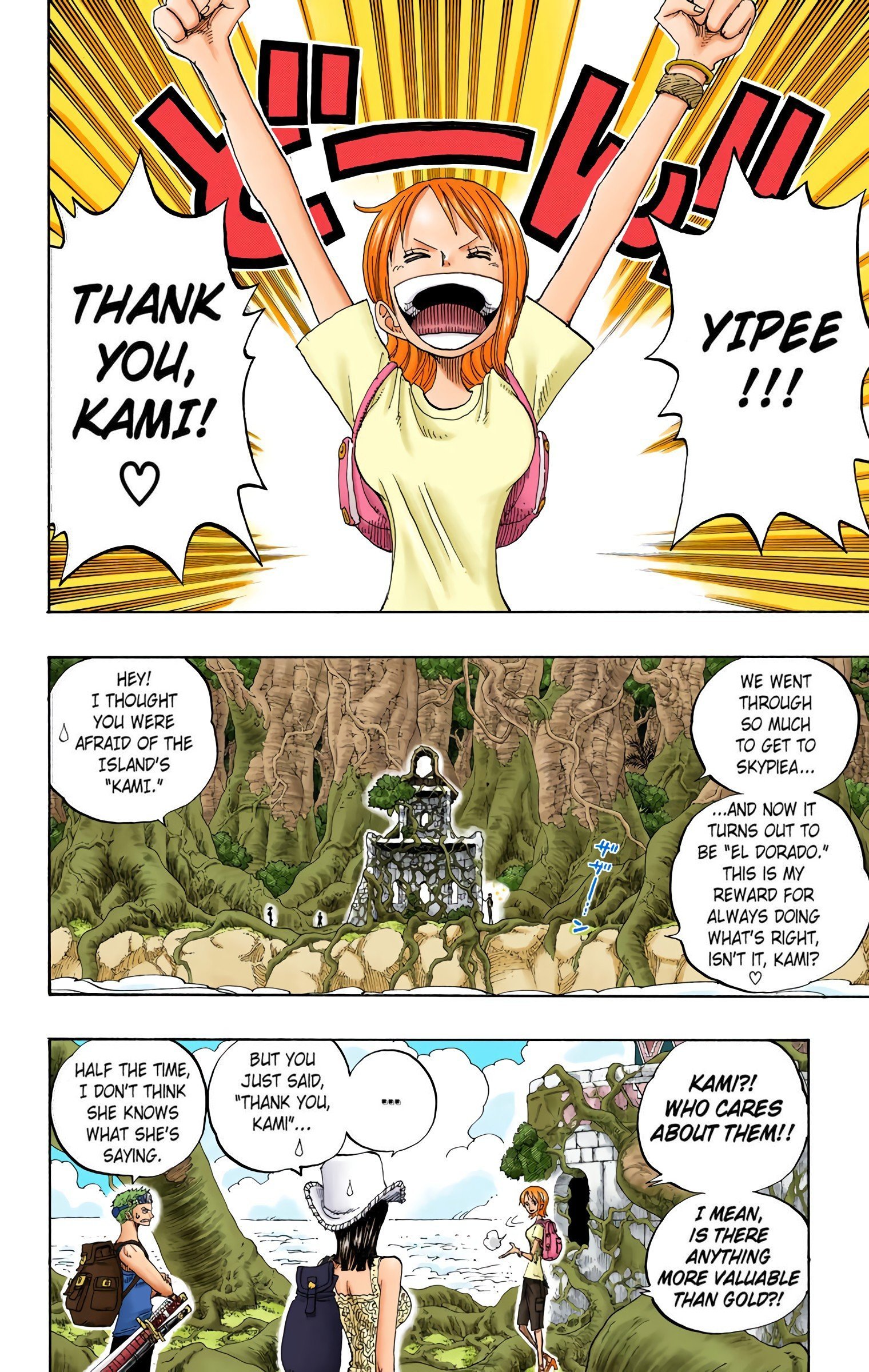 One Piece Colored Manga