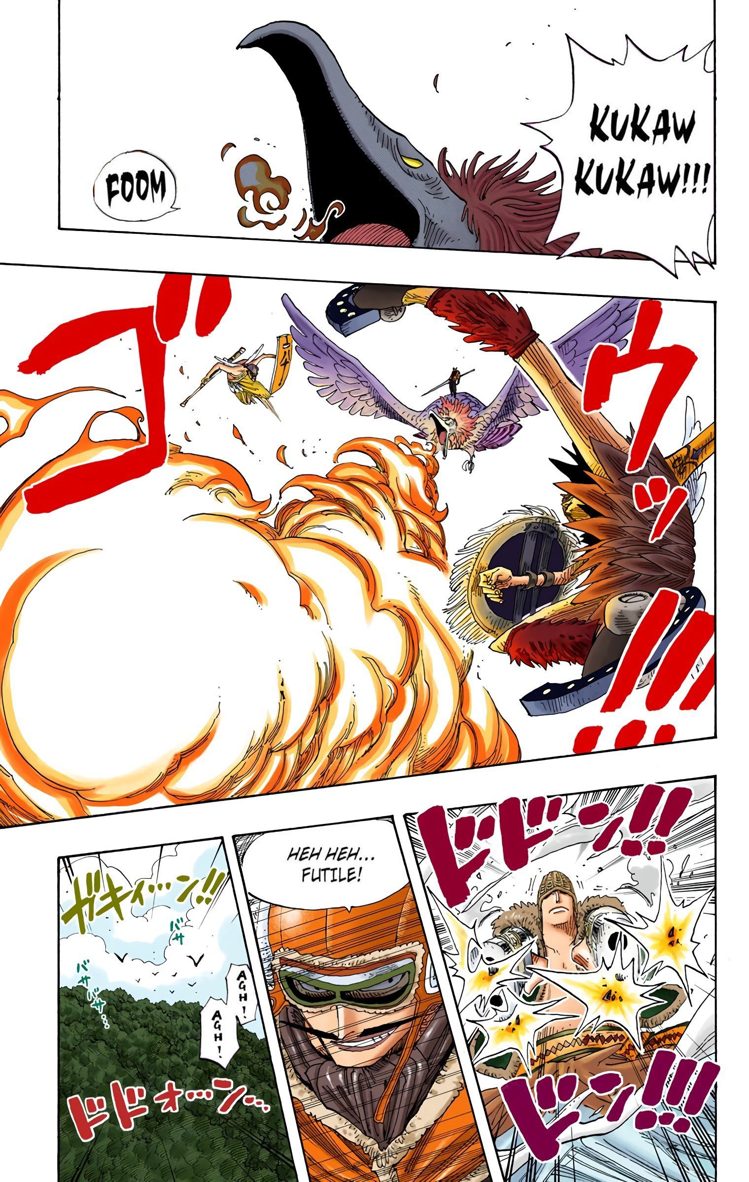 One Piece Colored Manga