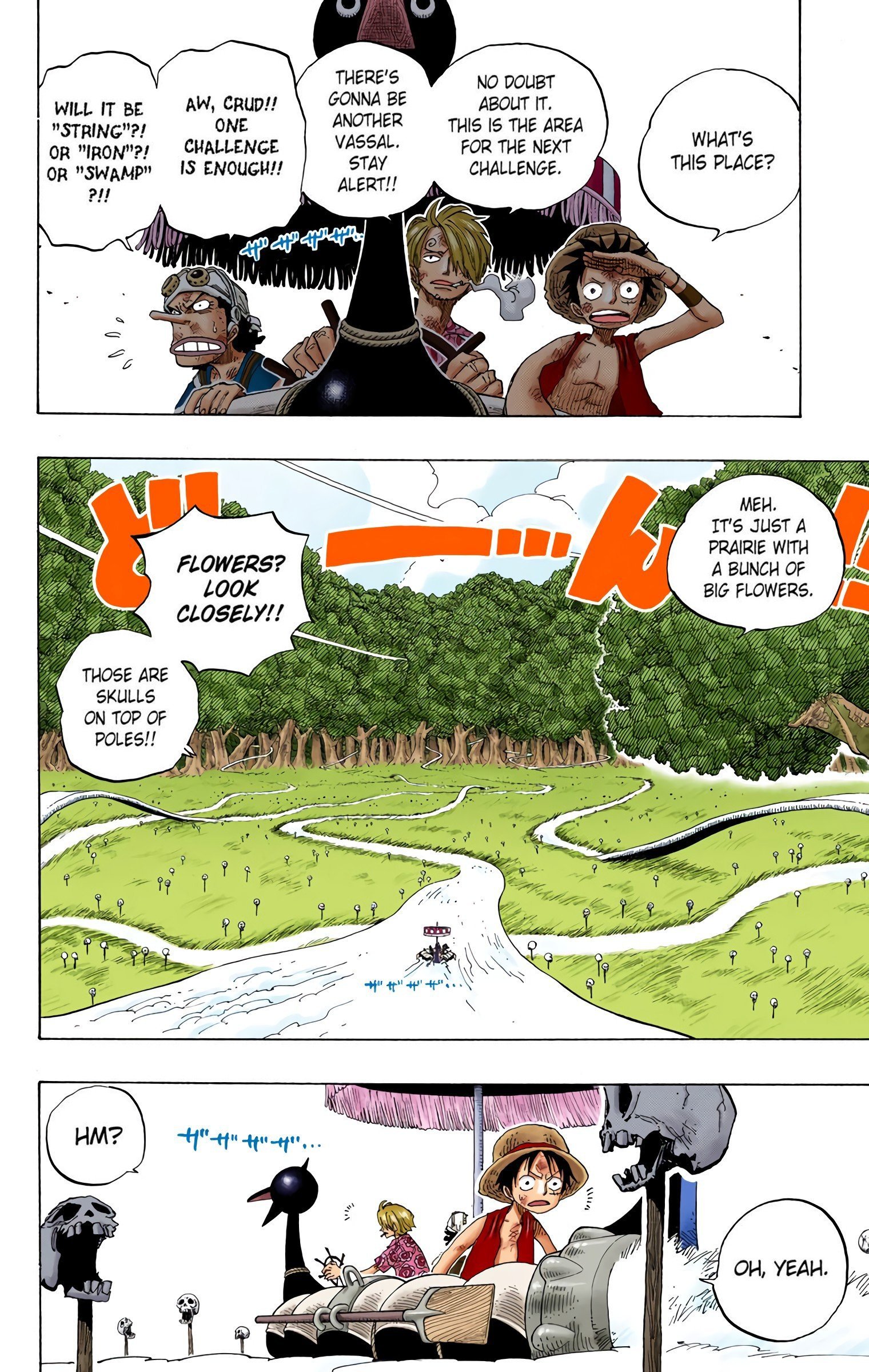 One Piece Colored Manga