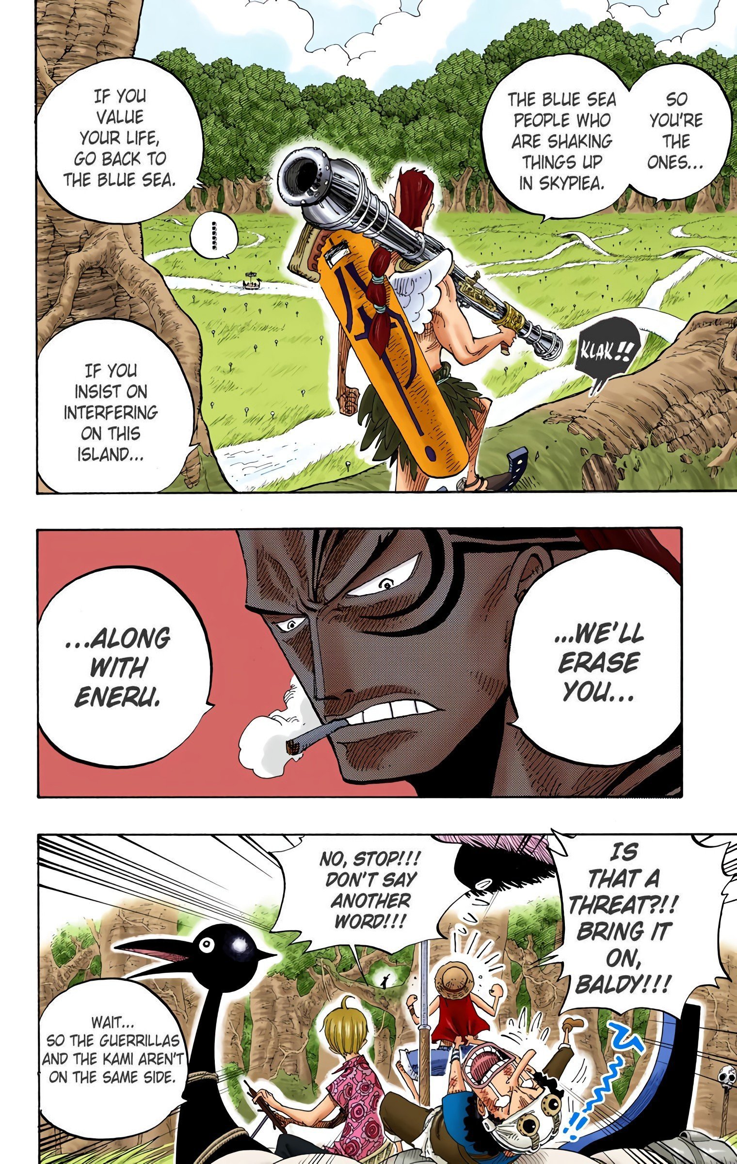 One Piece Colored Manga