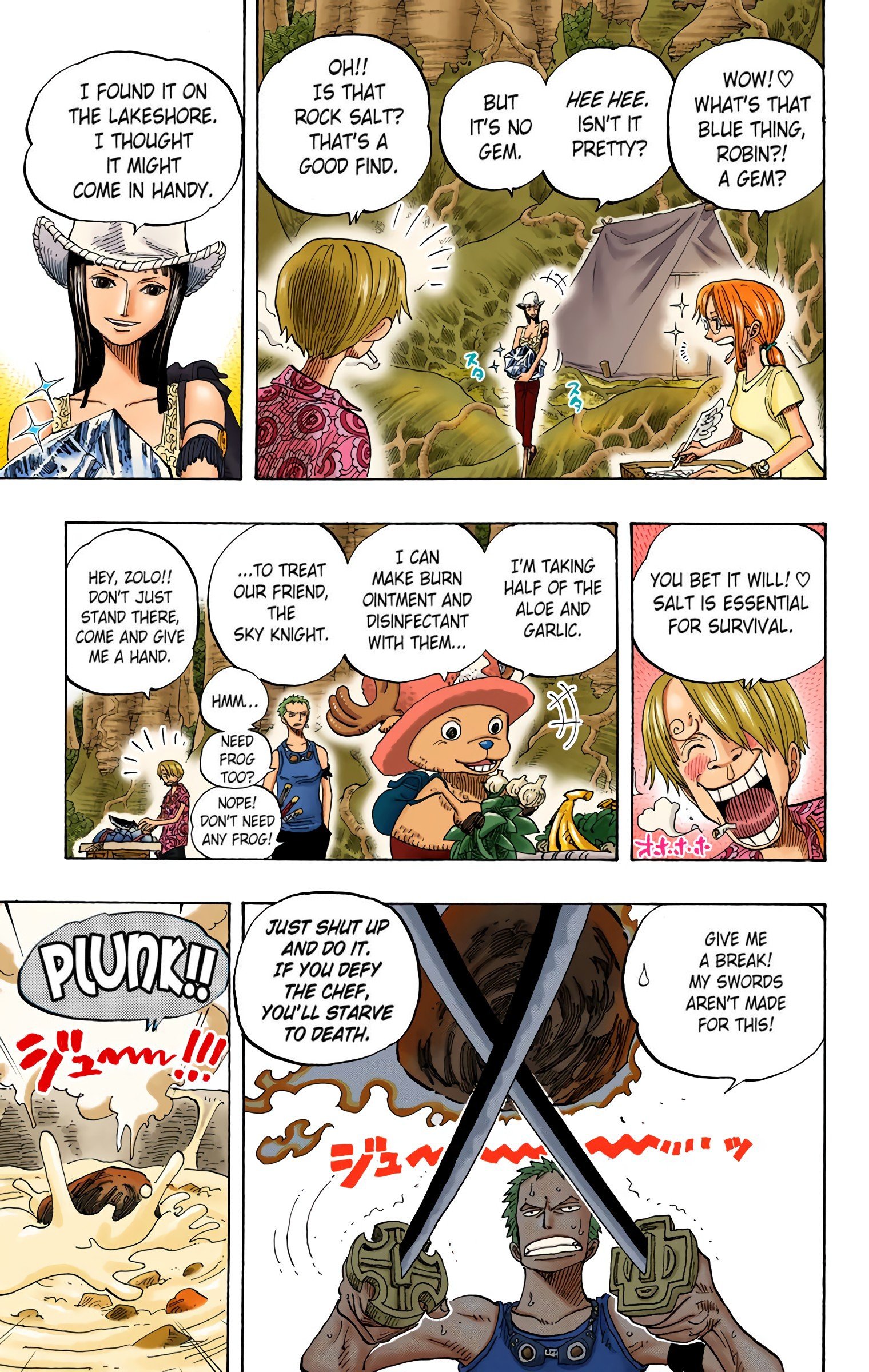 One Piece Colored Manga