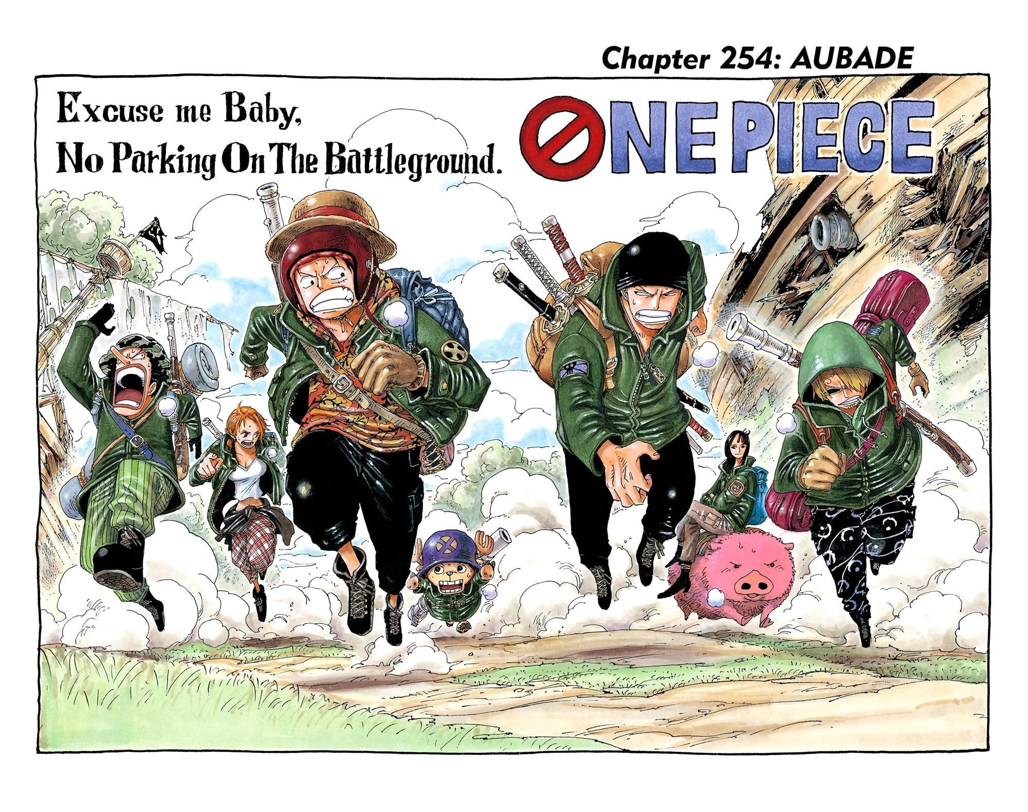 One Piece Colored Manga