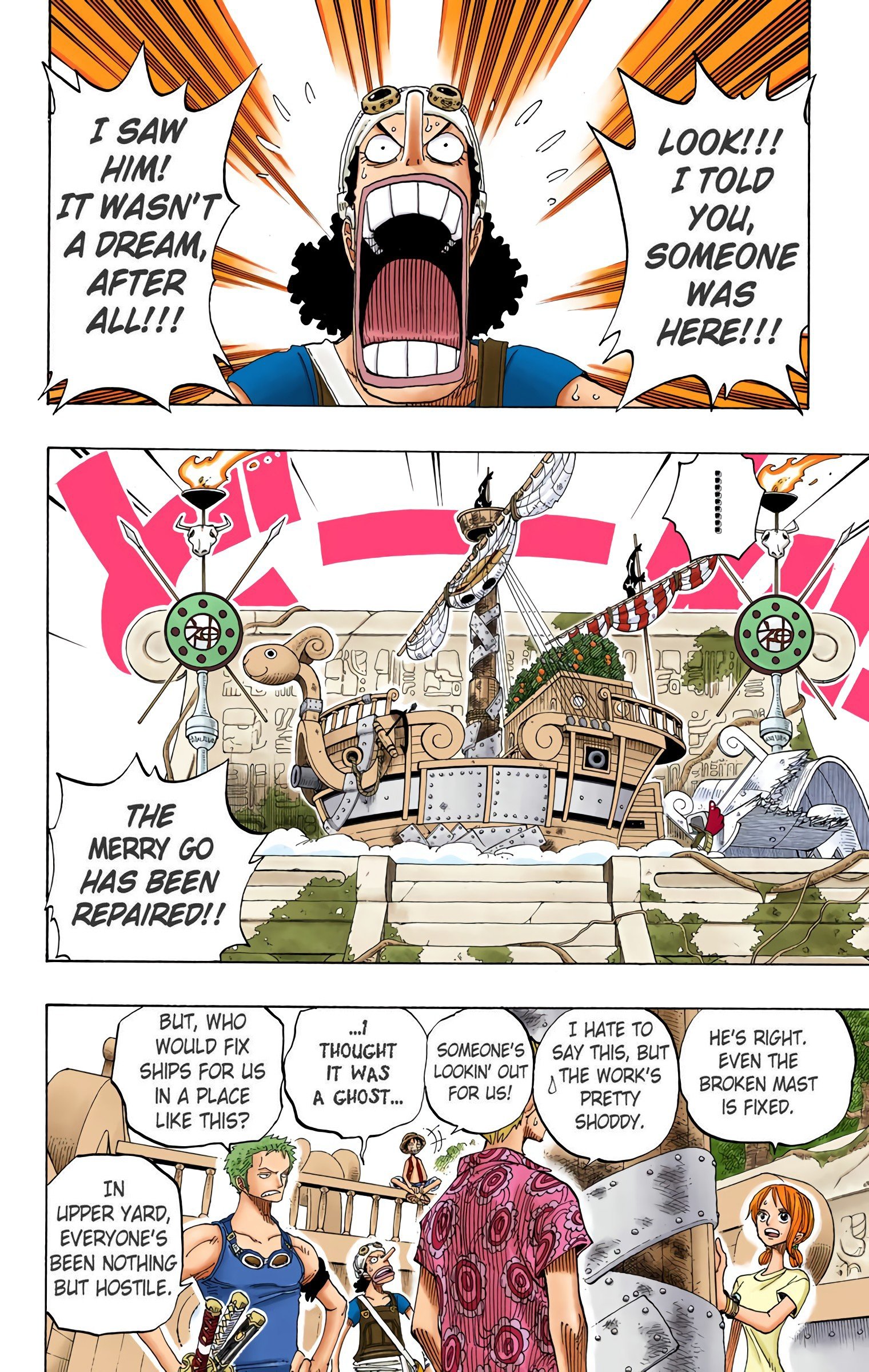 One Piece Colored Manga