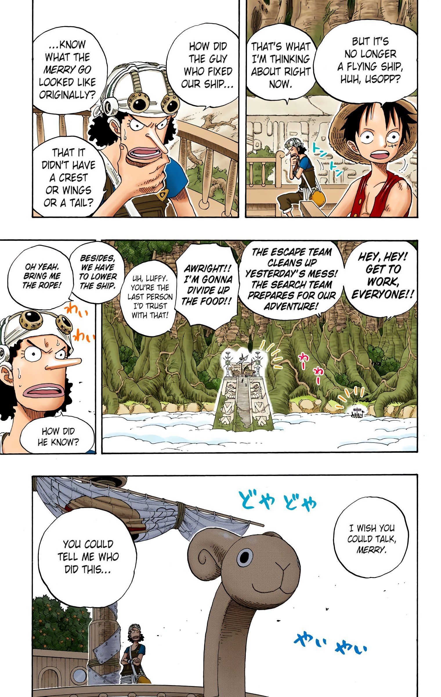 One Piece Colored Manga