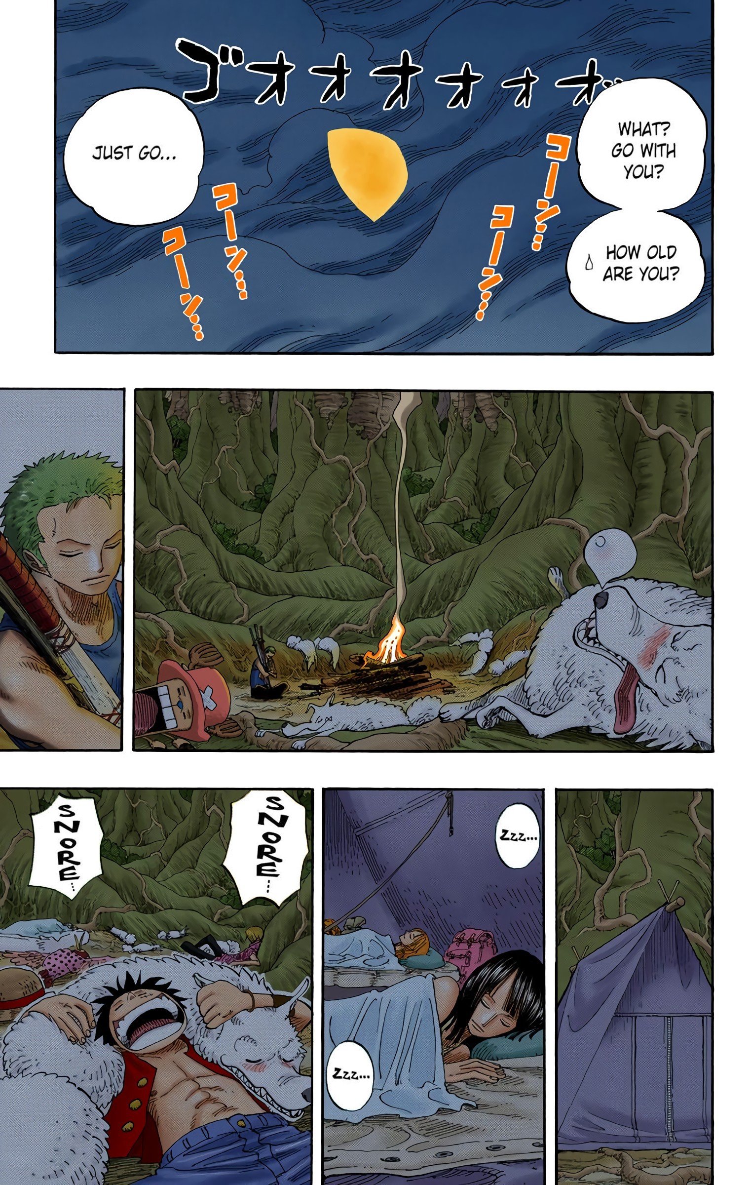 One Piece Colored Manga