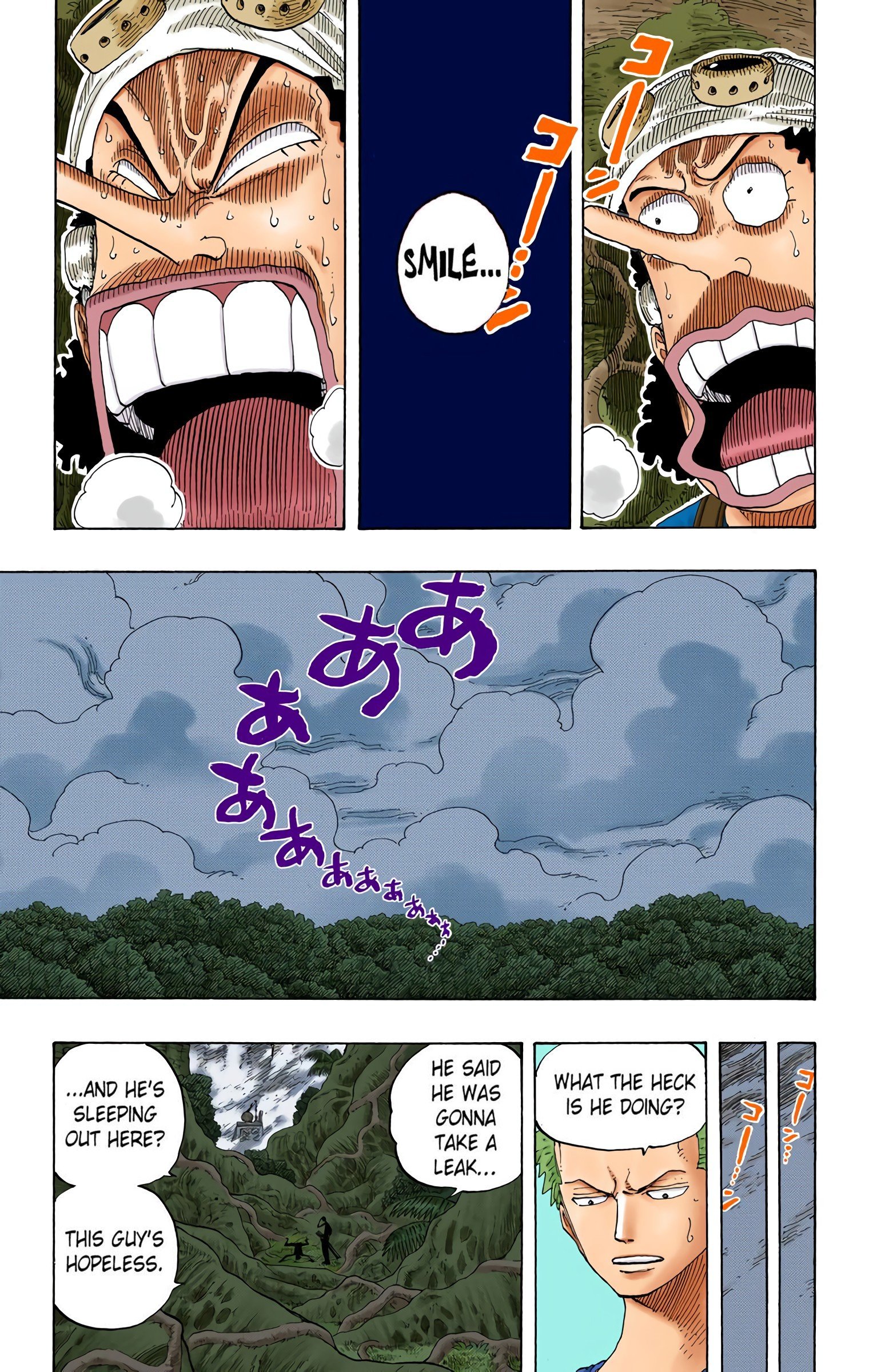 One Piece Colored Manga