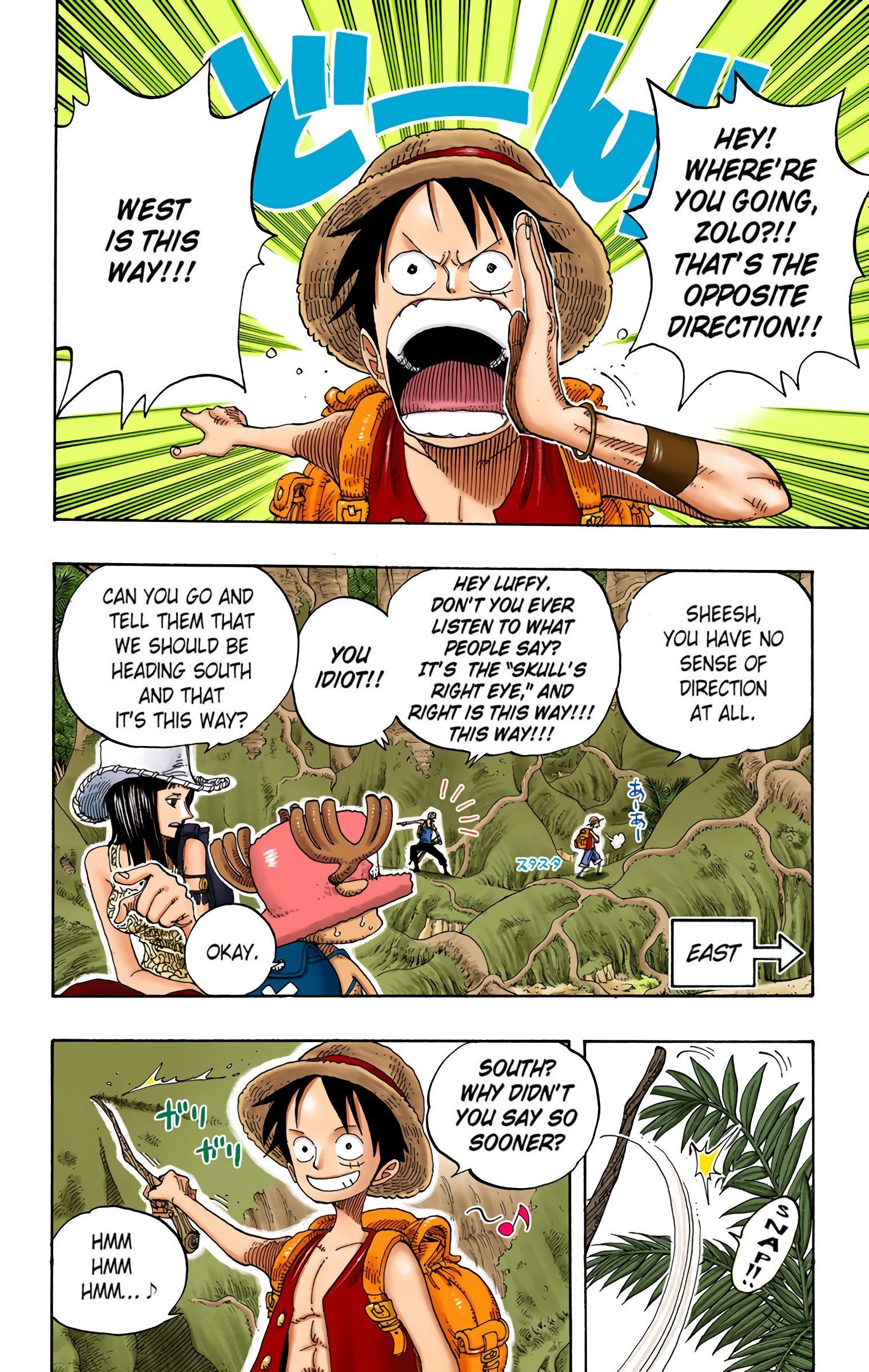 One Piece Colored Manga