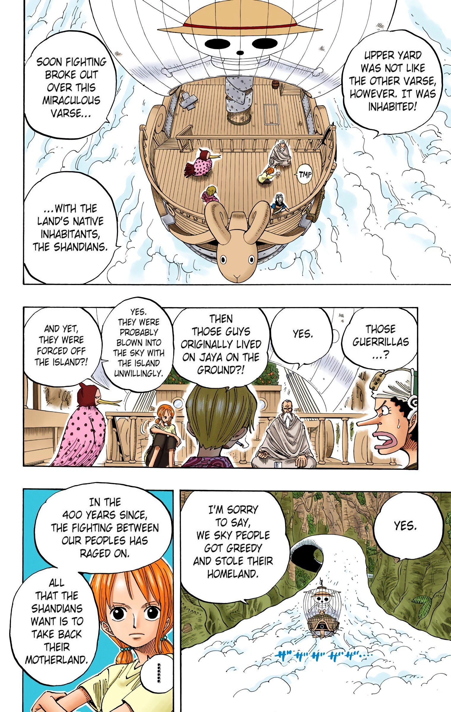 One Piece Colored Manga