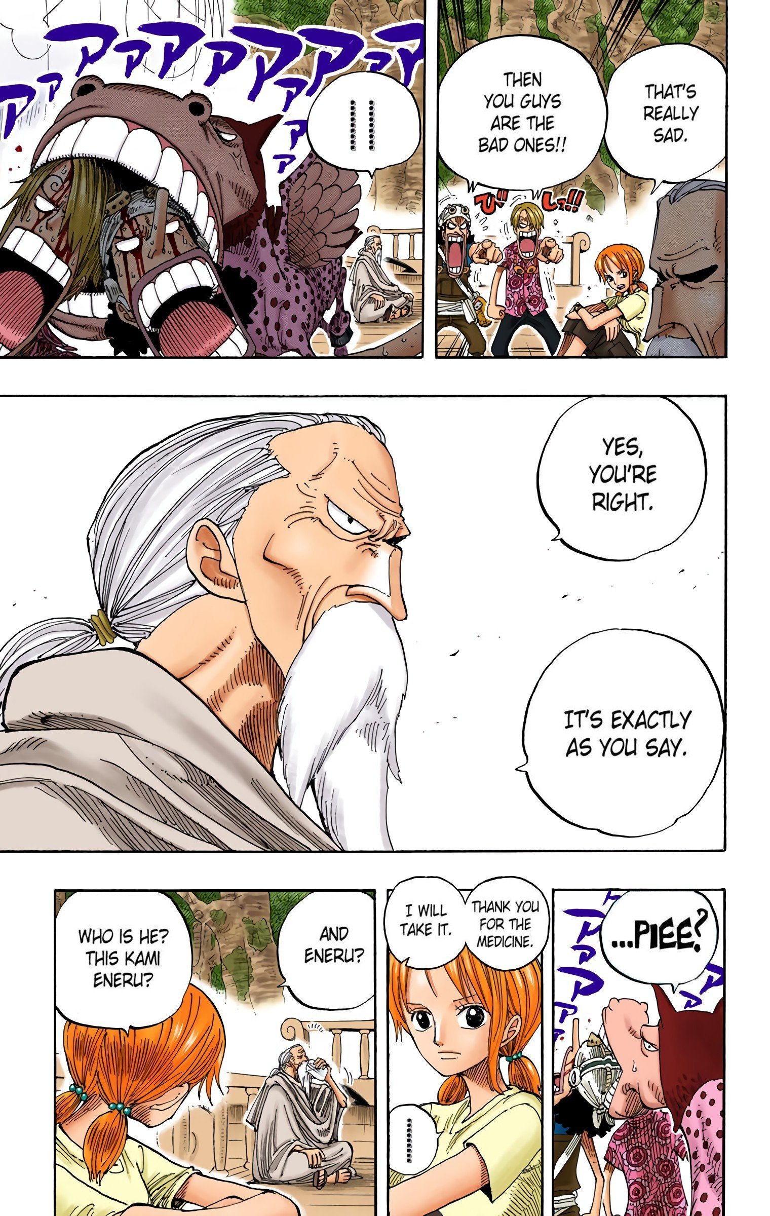 One Piece Colored Manga