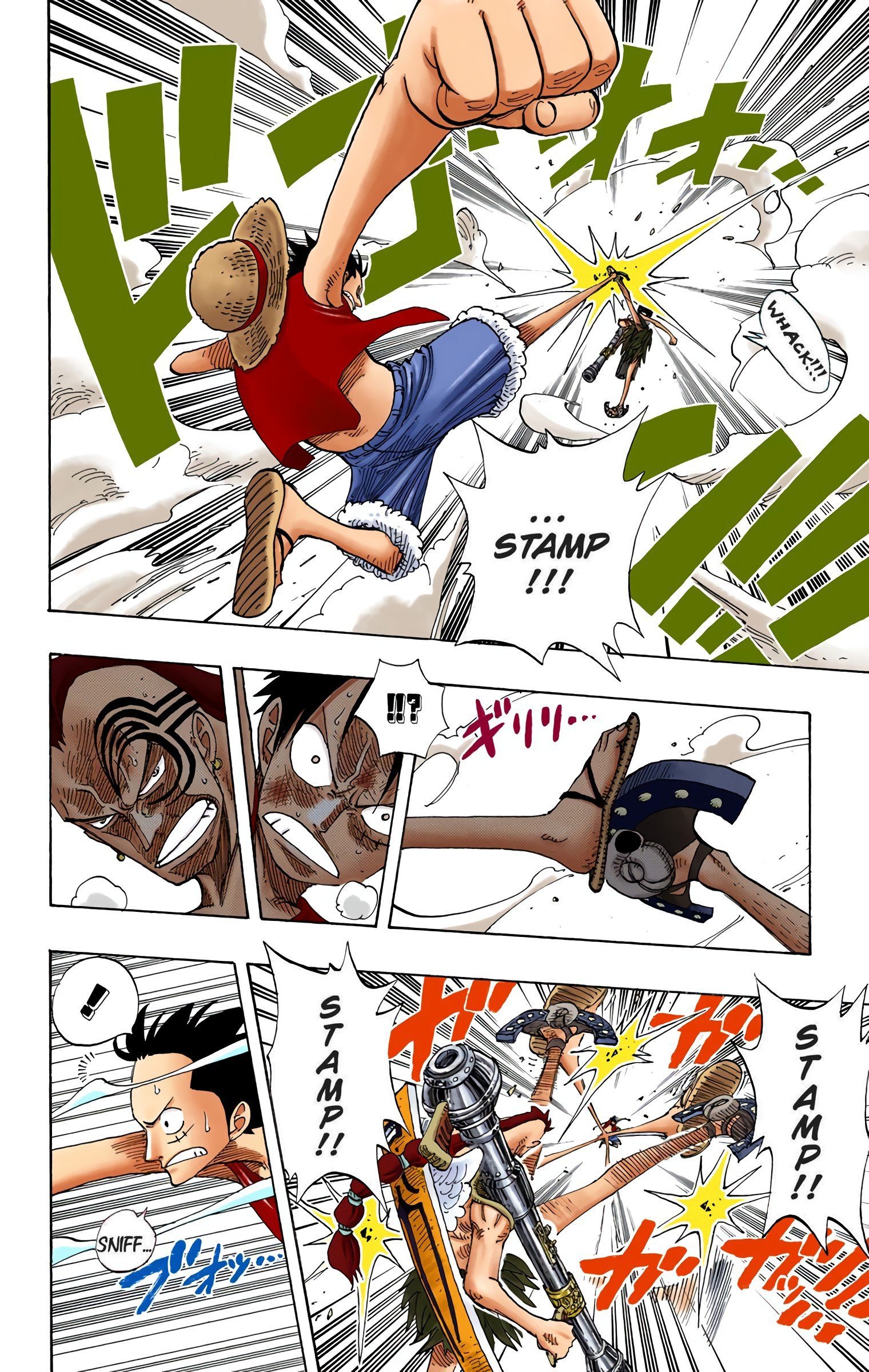 One Piece Colored Manga