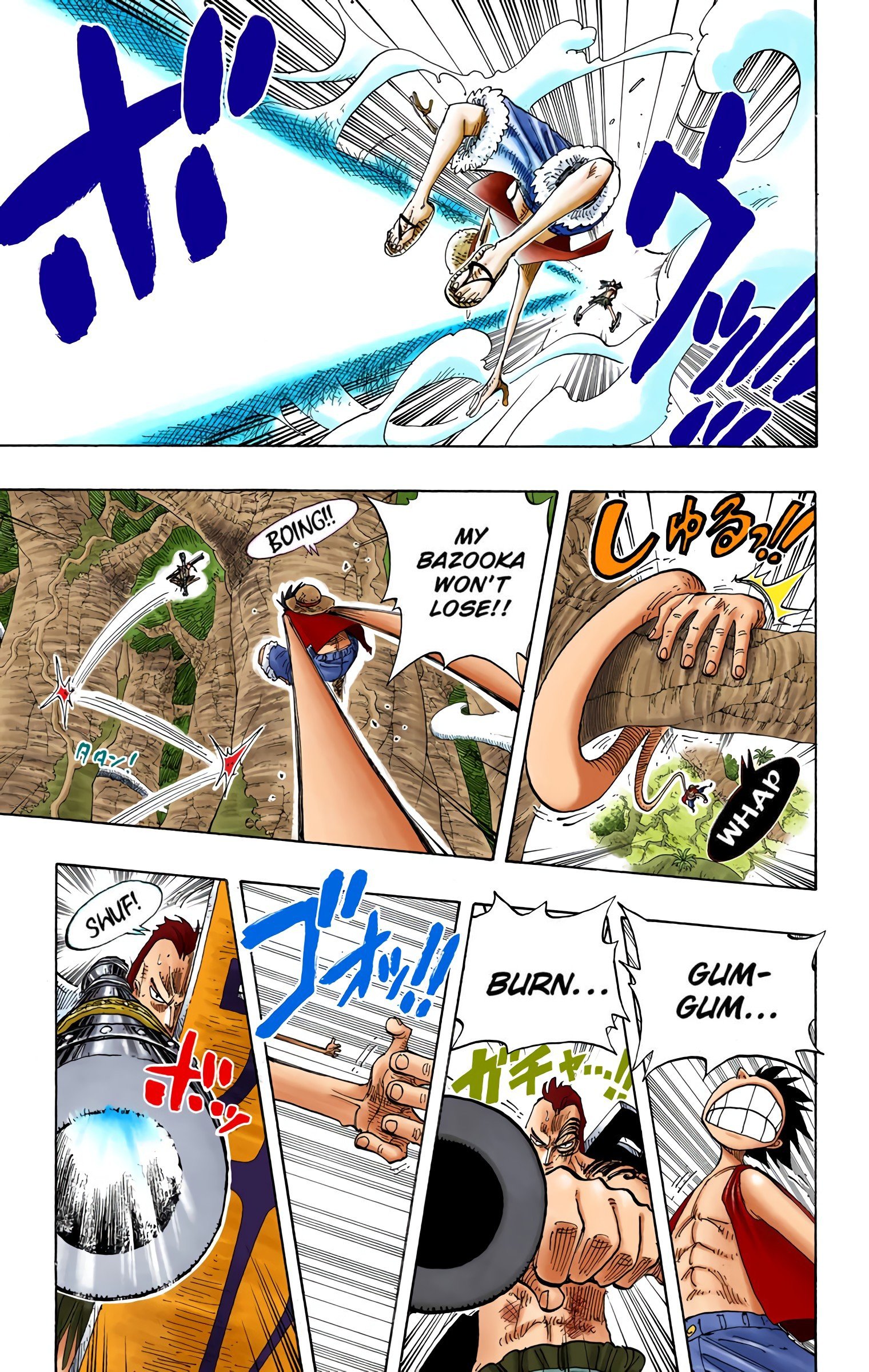 One Piece Colored Manga