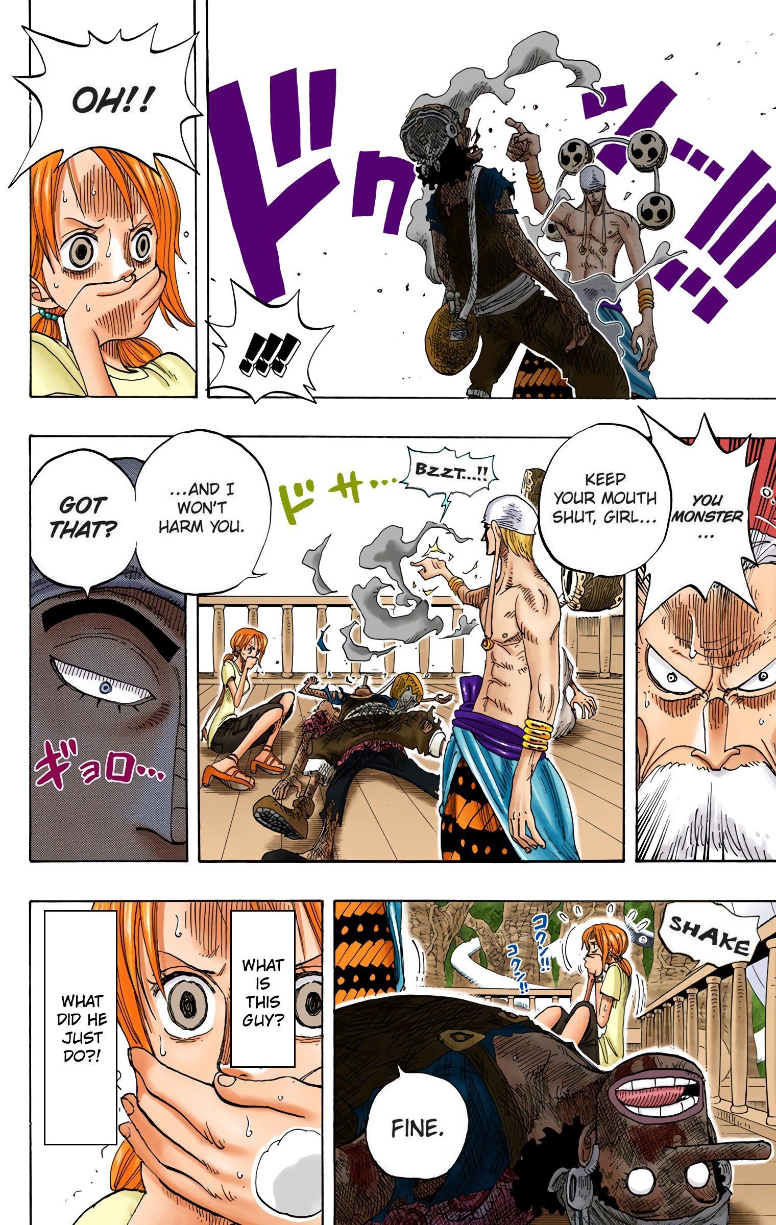 One Piece Colored Manga