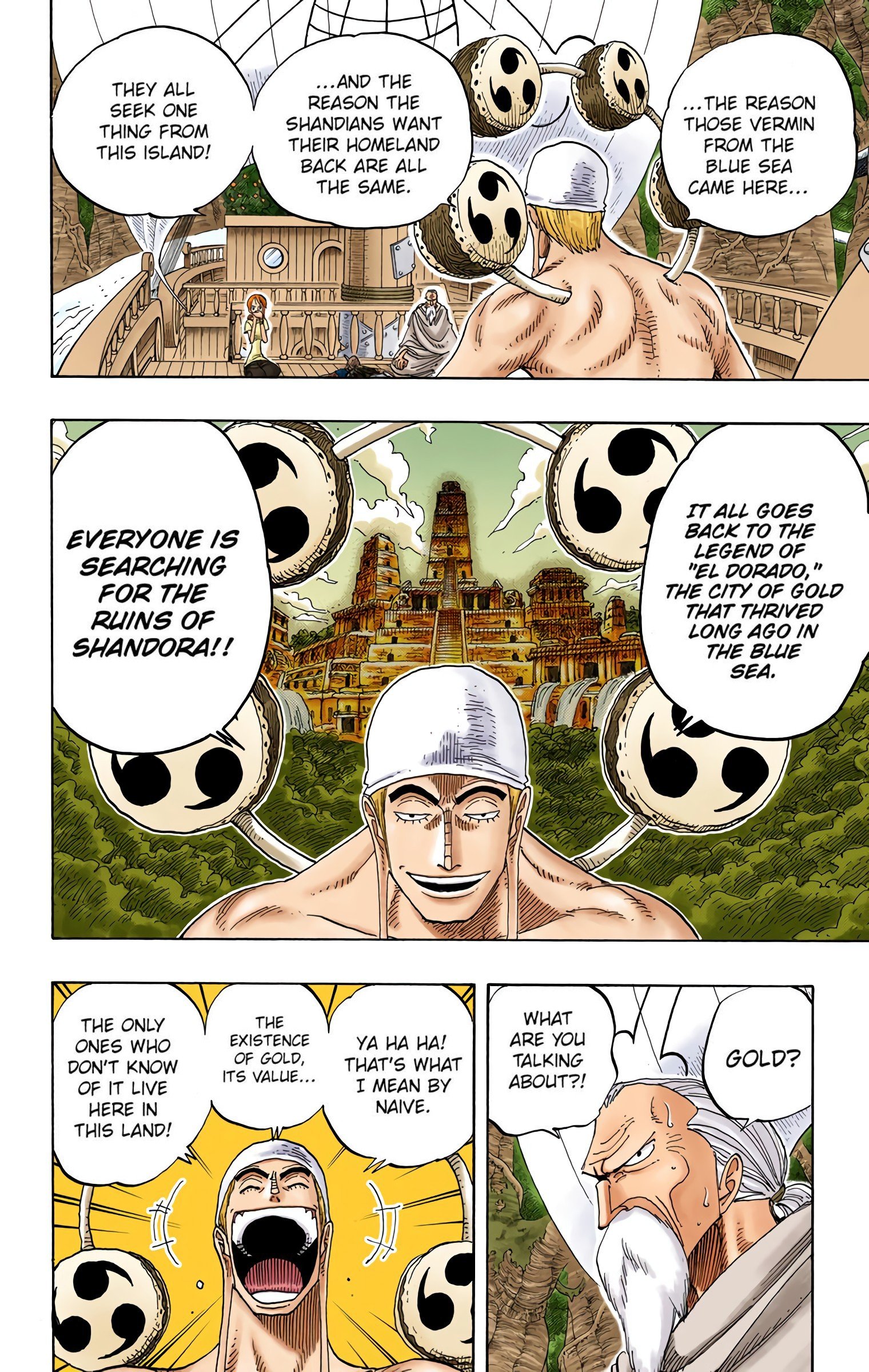 One Piece Colored Manga