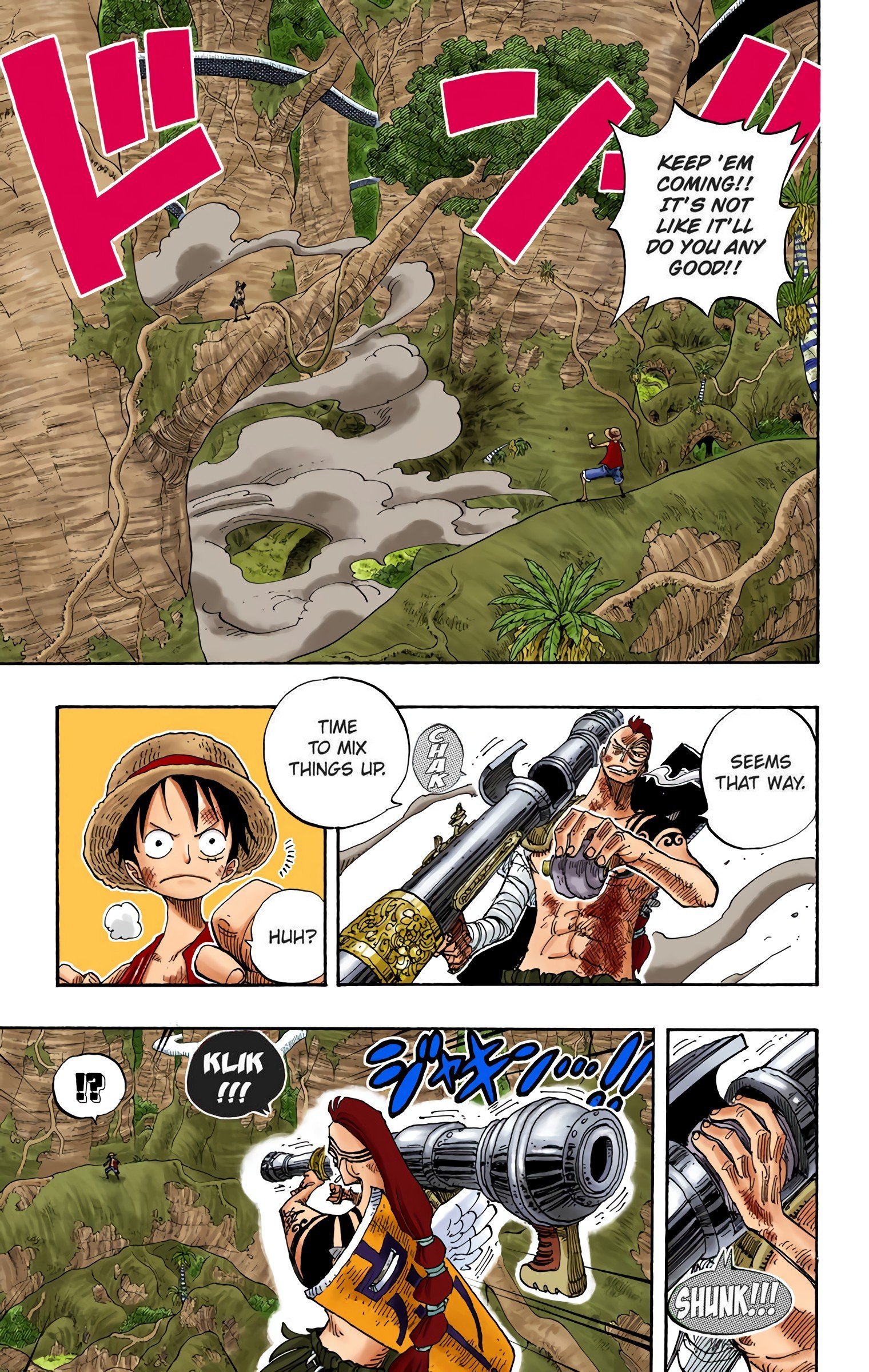 One Piece Colored Manga