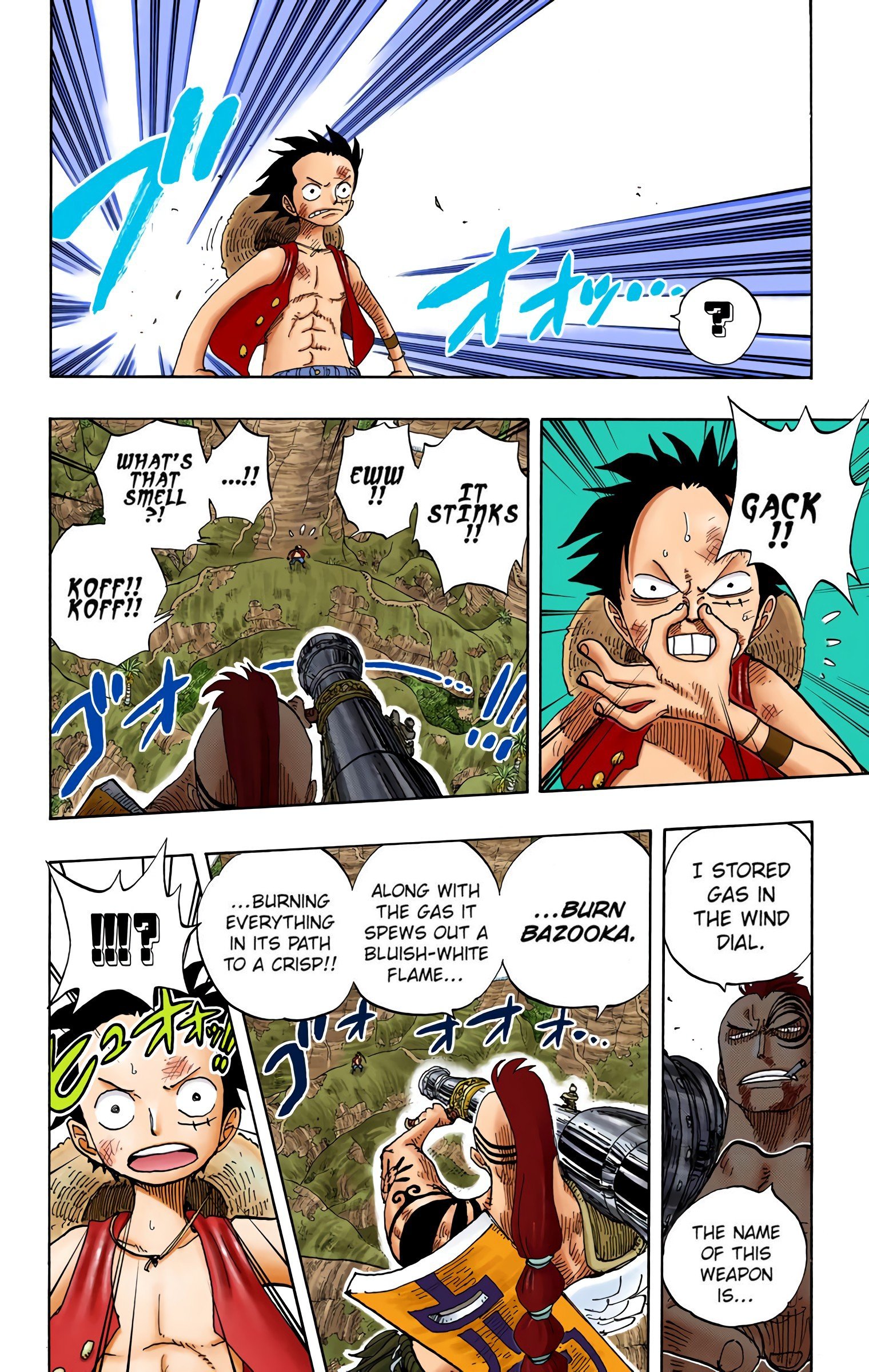 One Piece Colored Manga