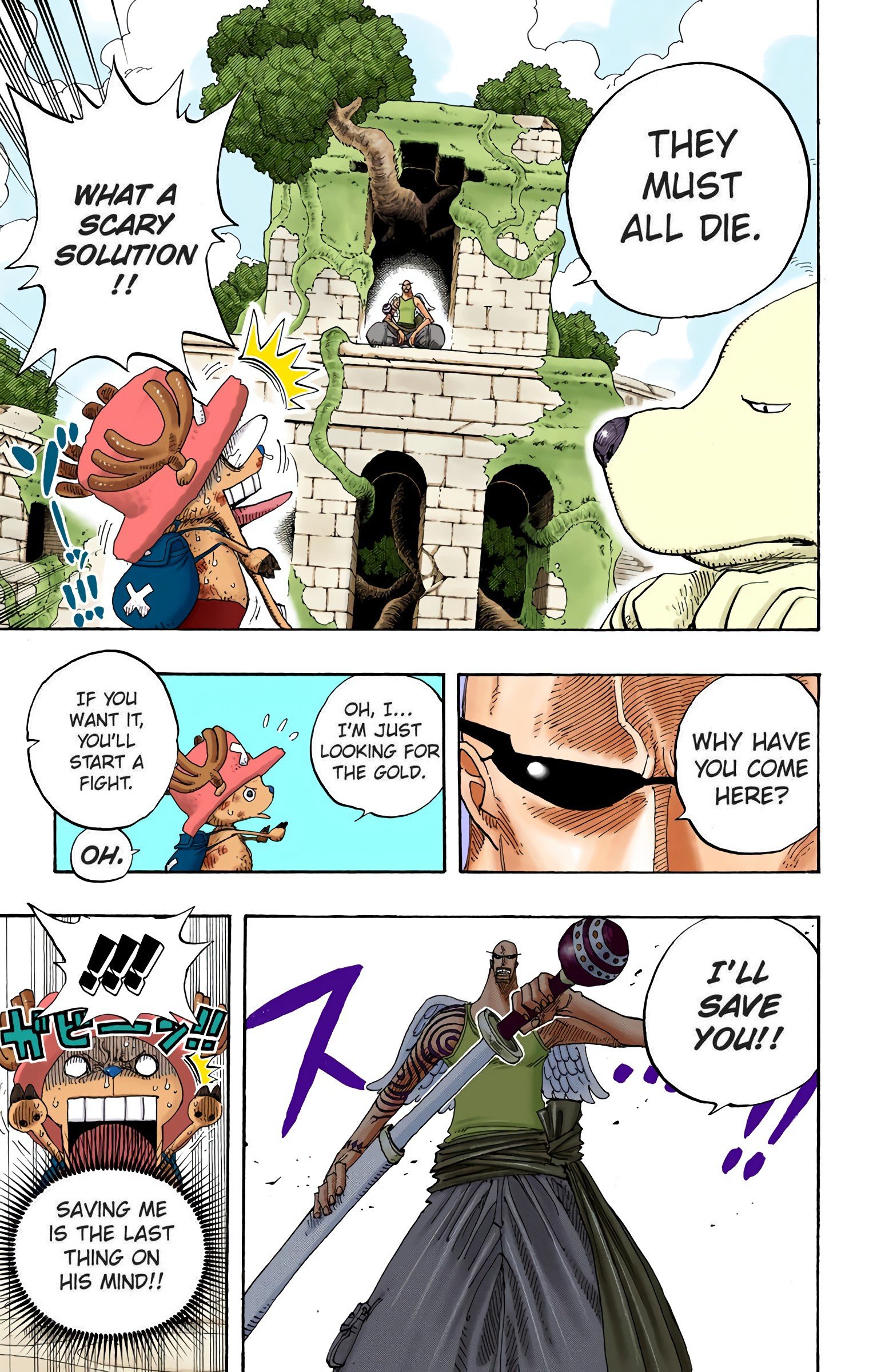 One Piece Colored Manga