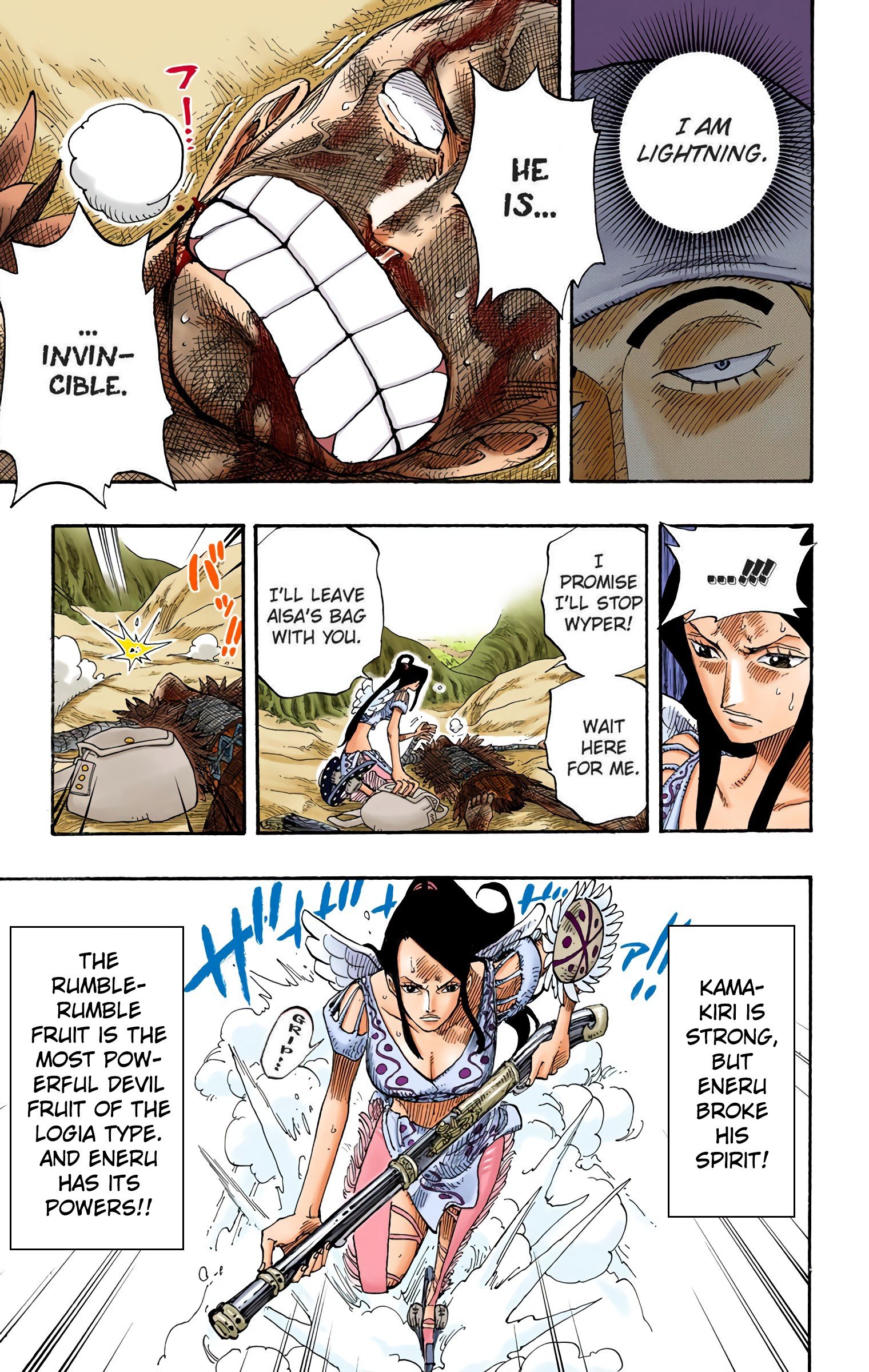 One Piece Colored Manga