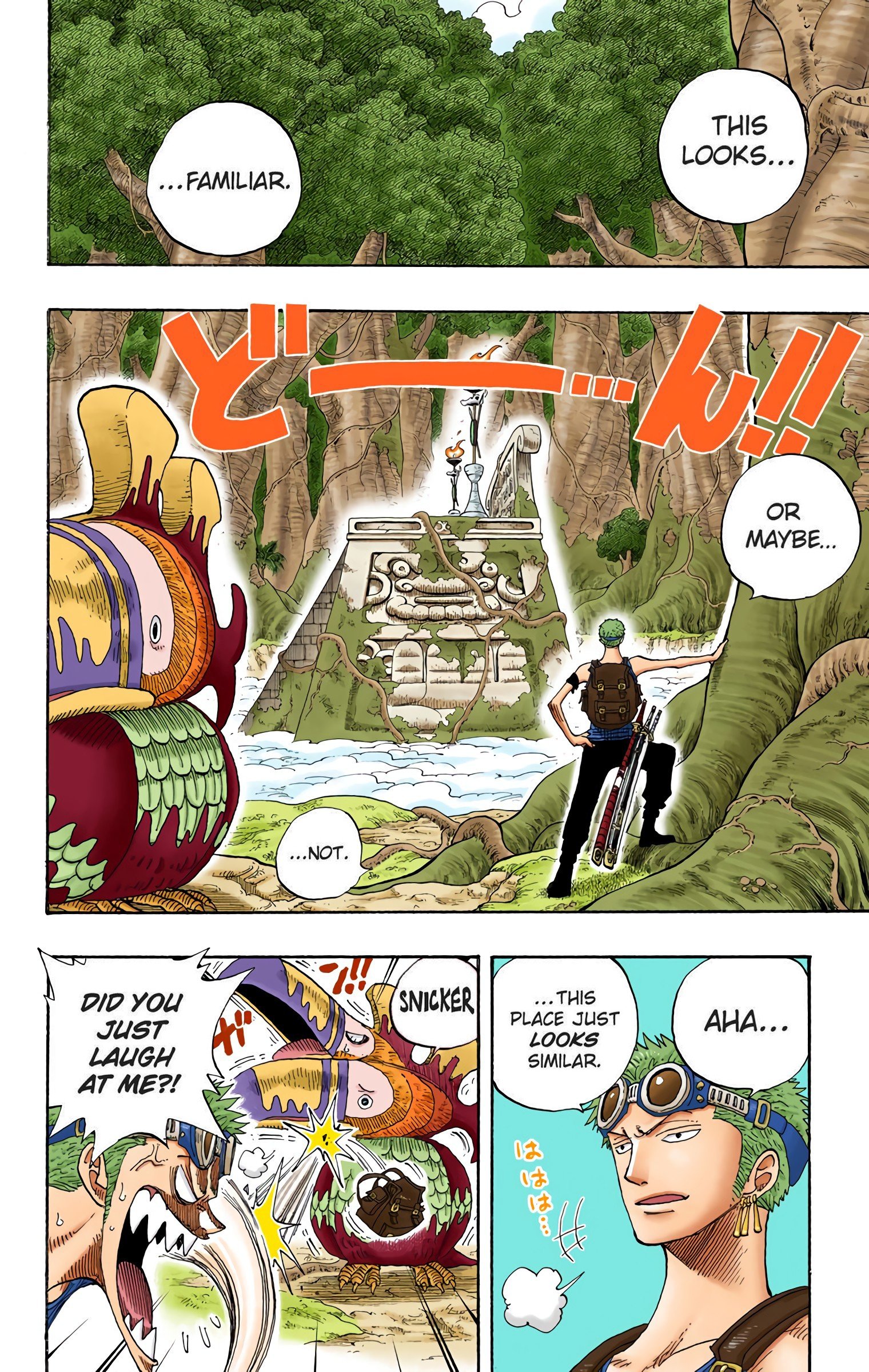 One Piece Colored Manga