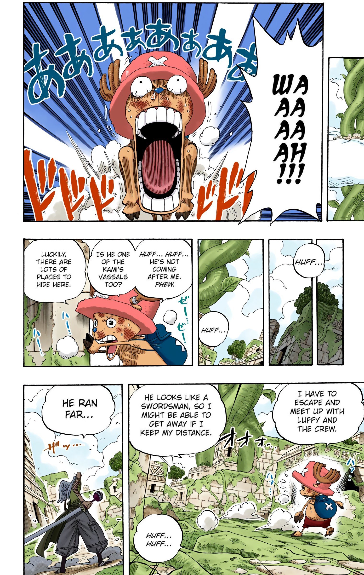 One Piece Colored Manga