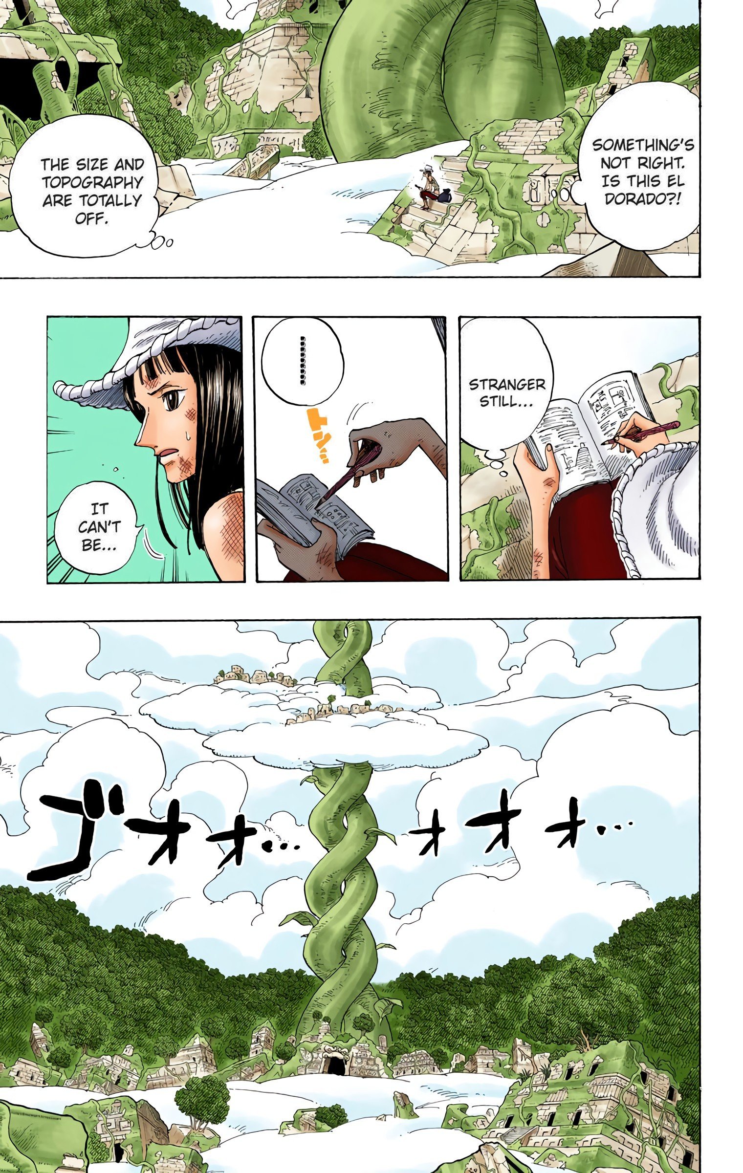 One Piece Colored Manga