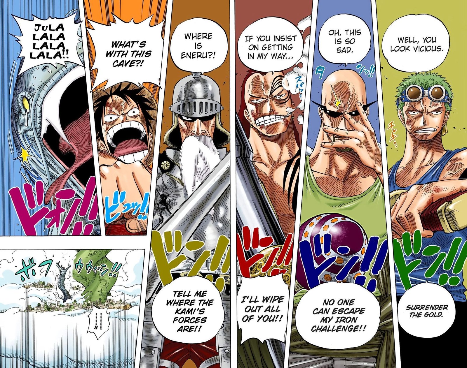 One Piece Colored Manga