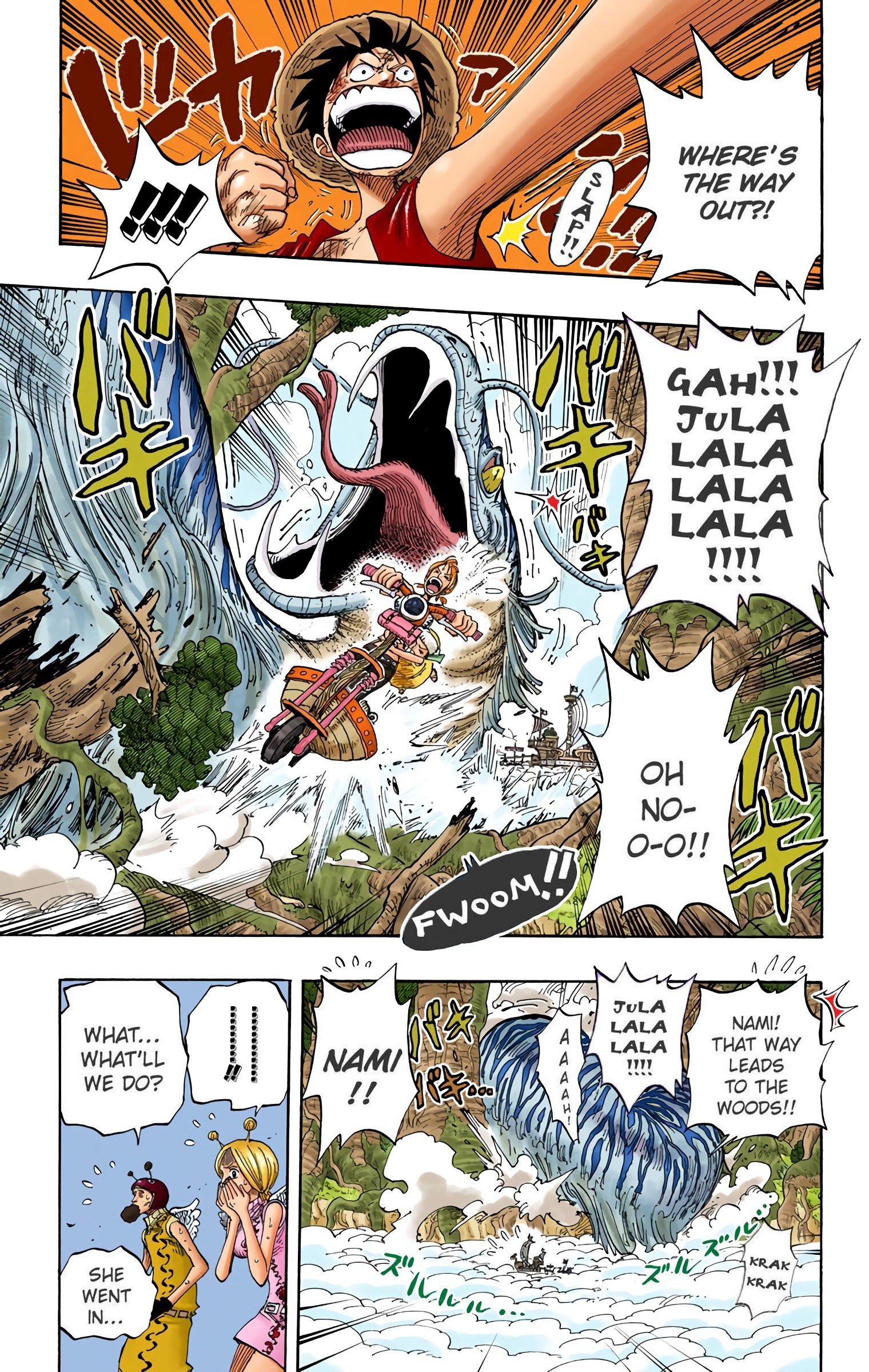 One Piece Colored Manga