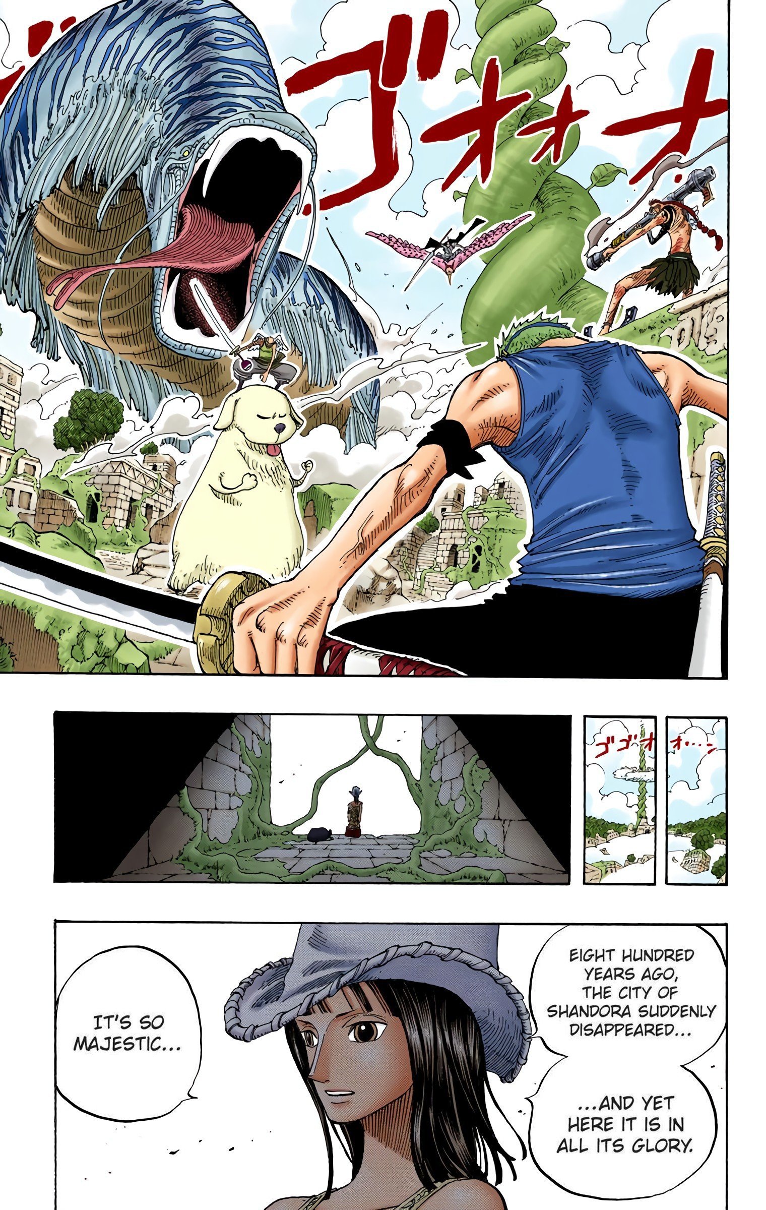 One Piece Colored Manga