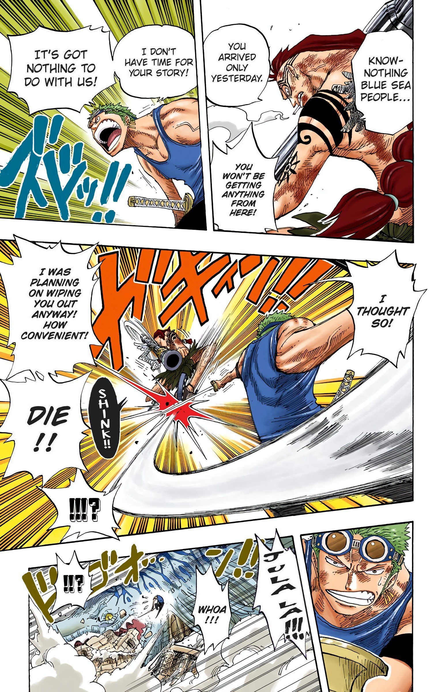 One Piece Colored Manga