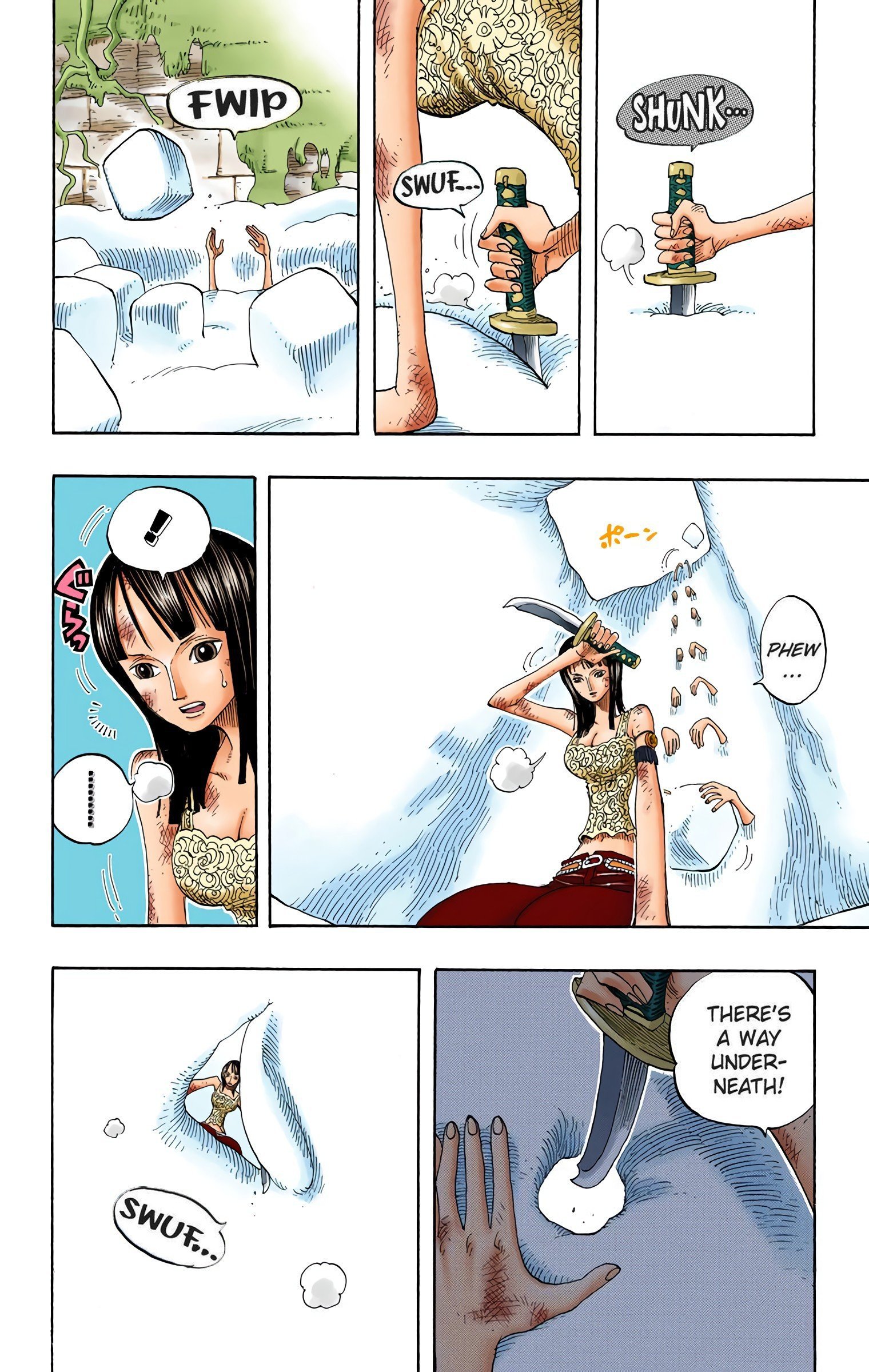 One Piece Colored Manga