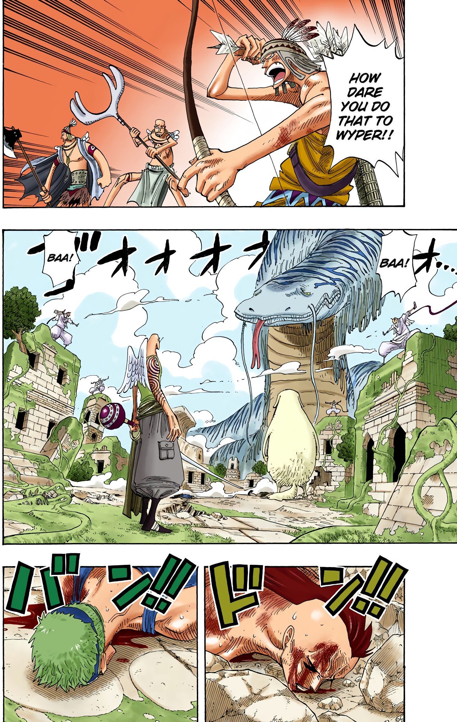 One Piece Colored Manga