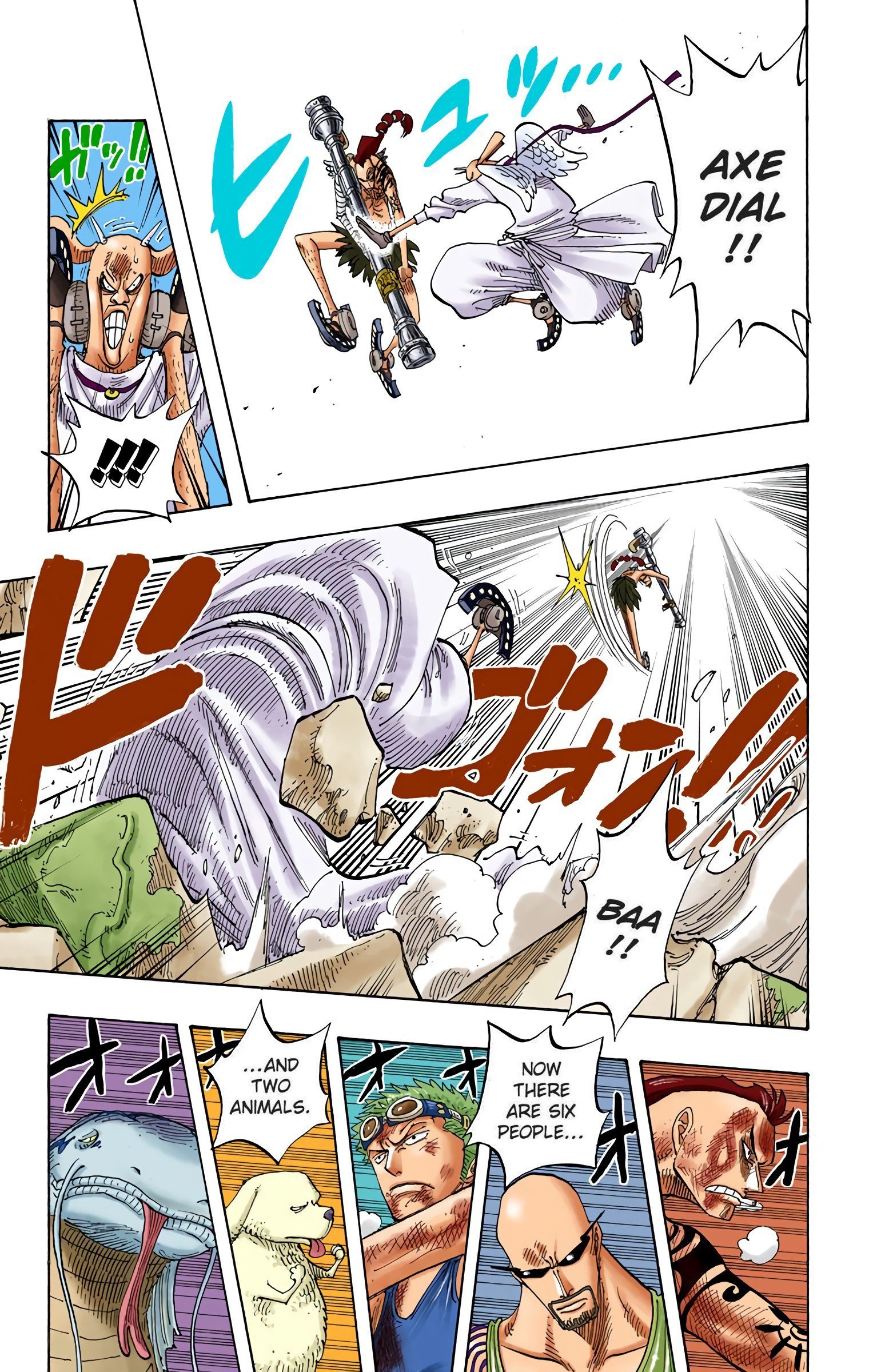 One Piece Colored Manga