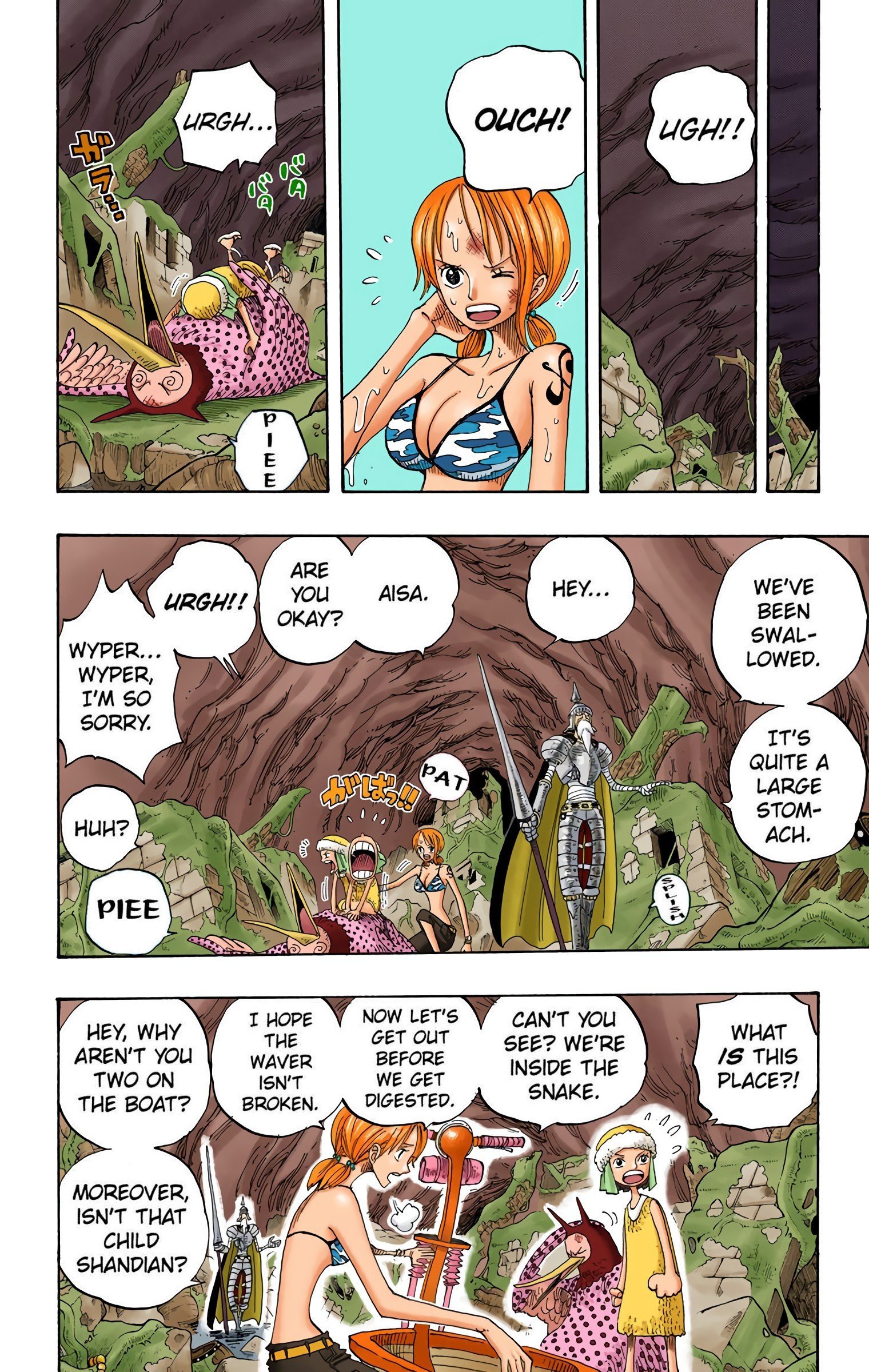 One Piece Colored Manga