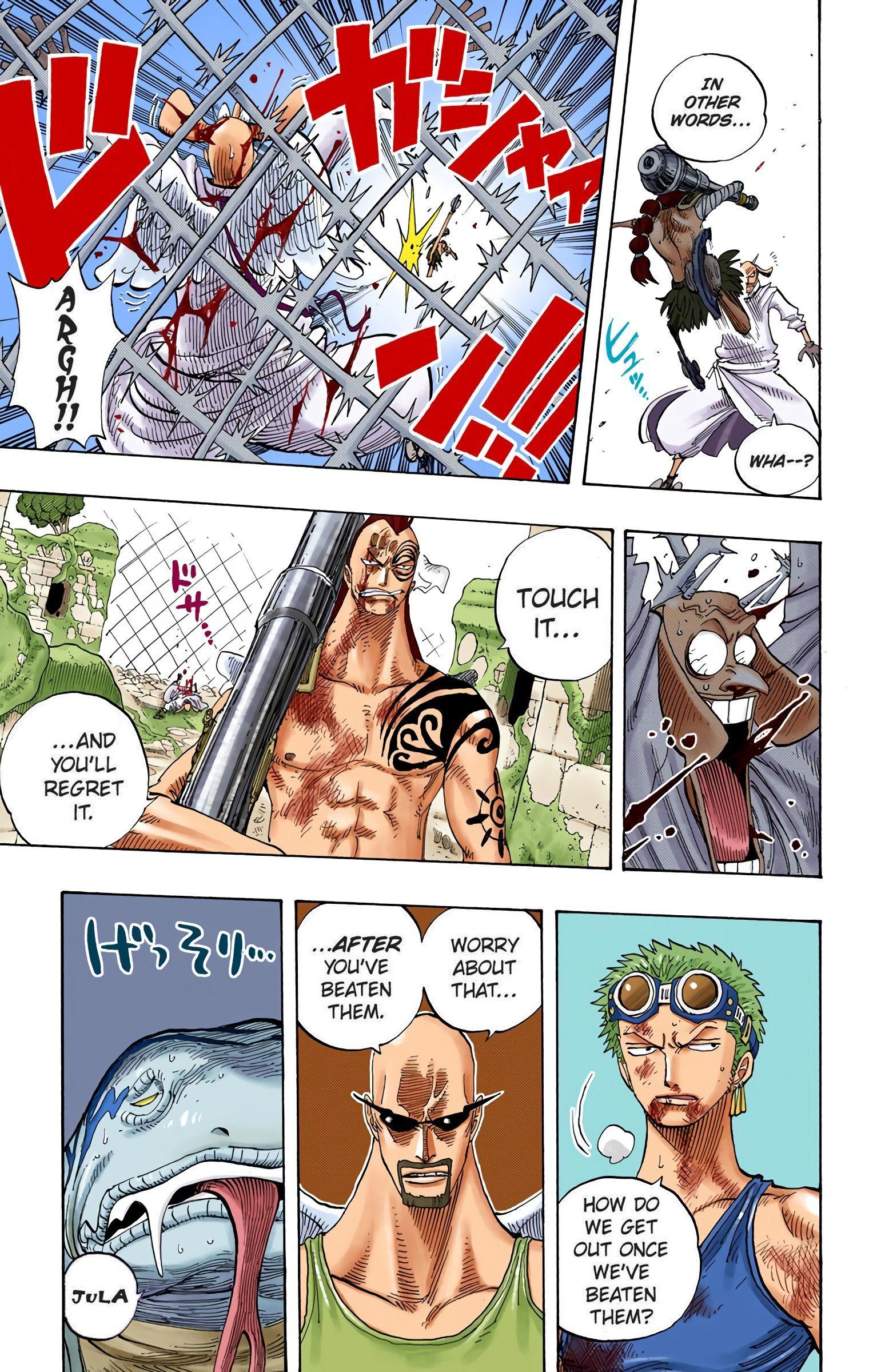 One Piece Colored Manga