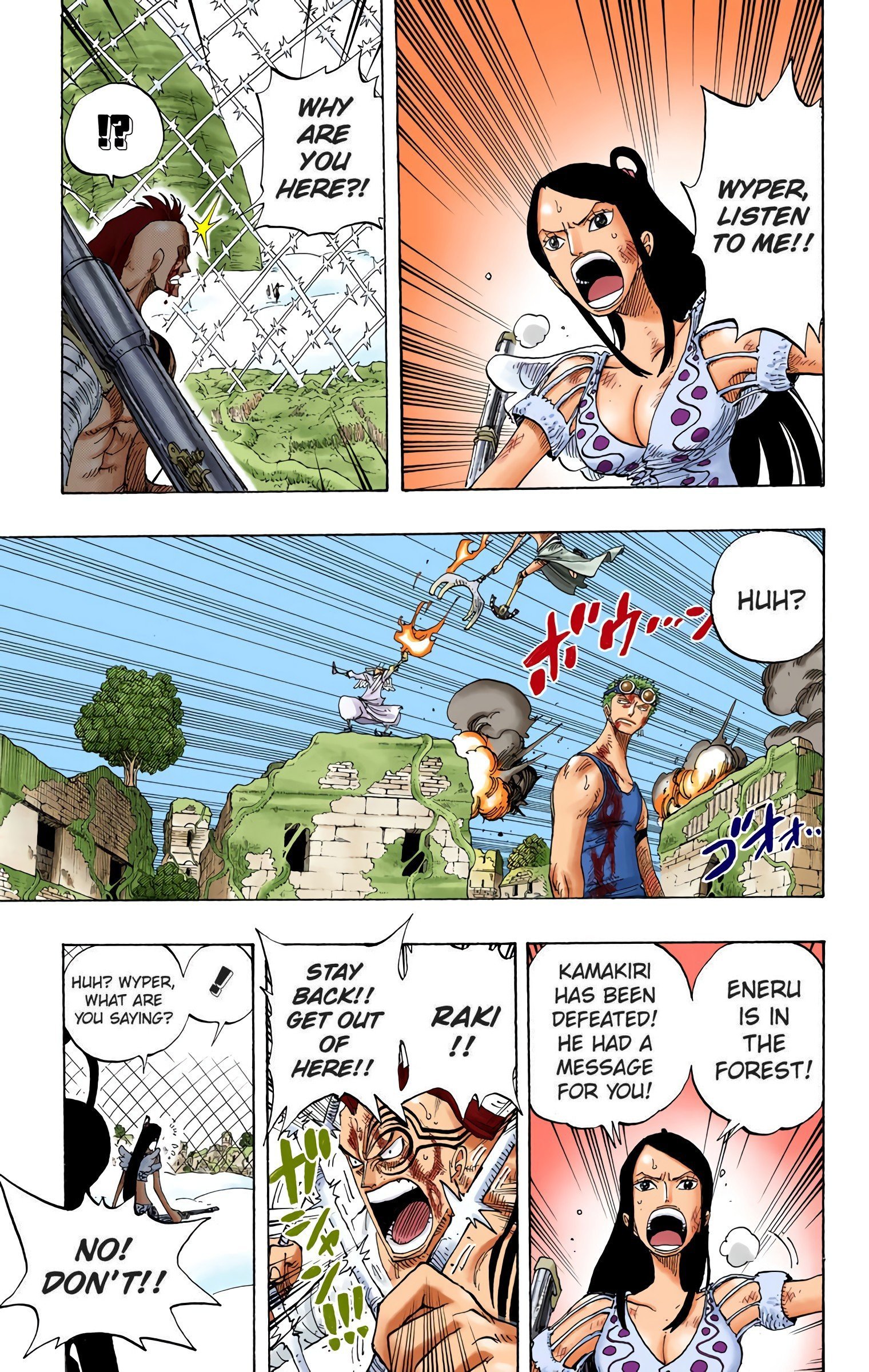 One Piece Colored Manga