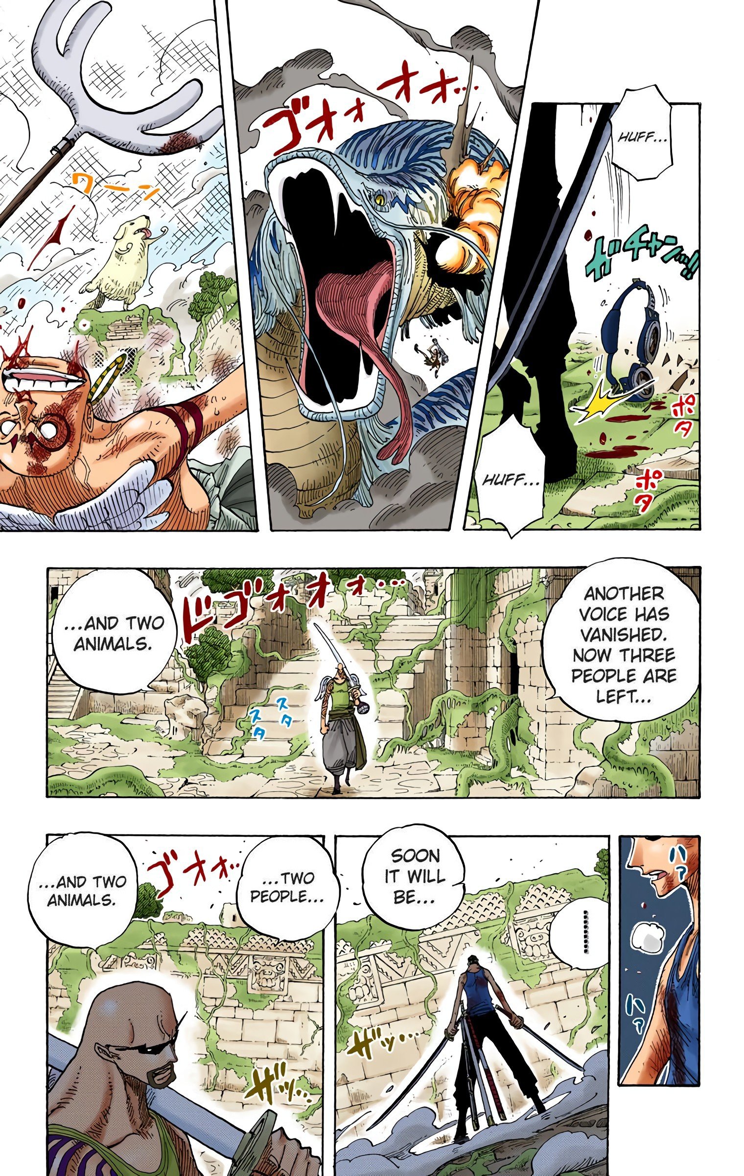 One Piece Colored Manga