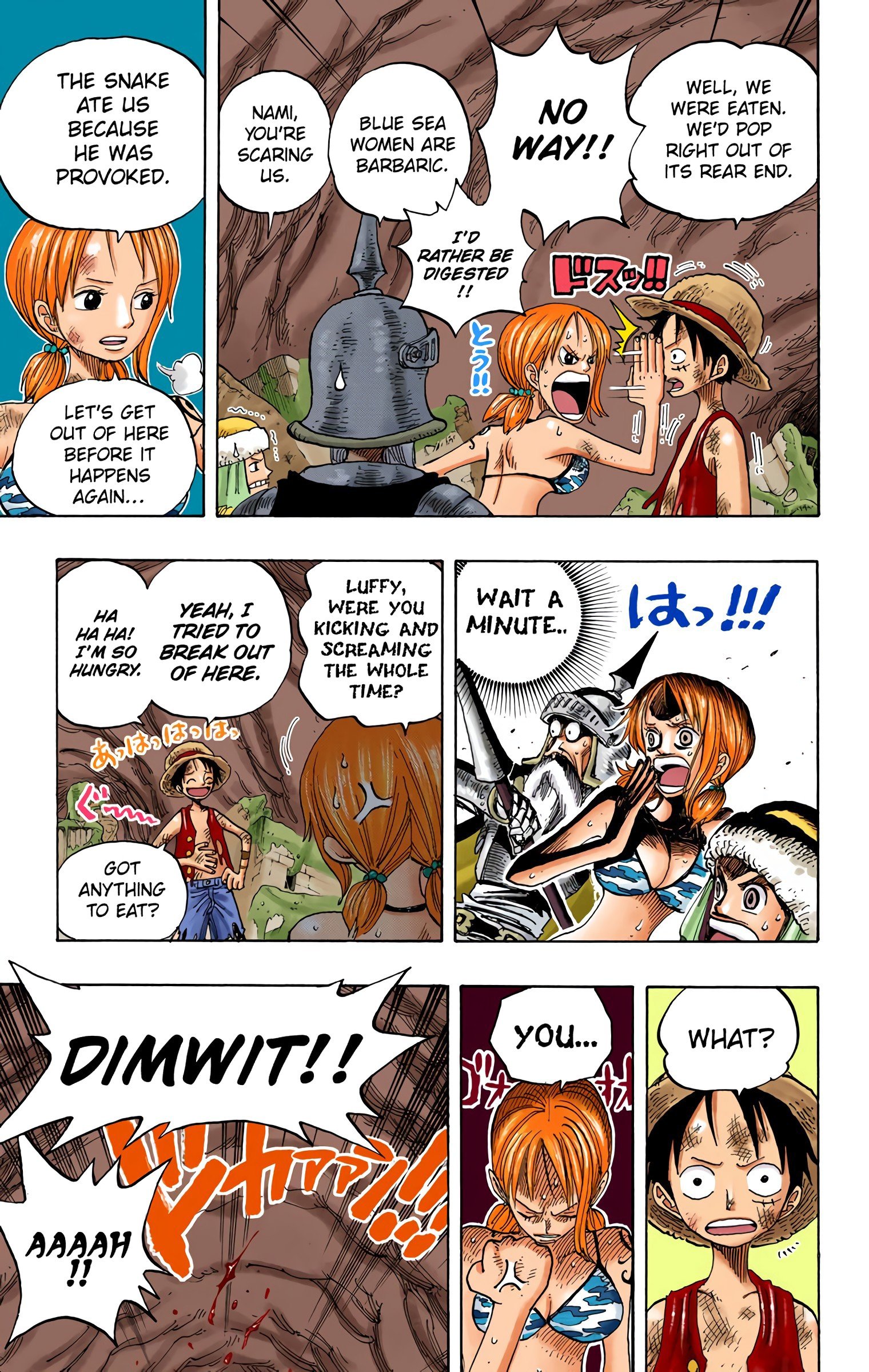 One Piece Colored Manga