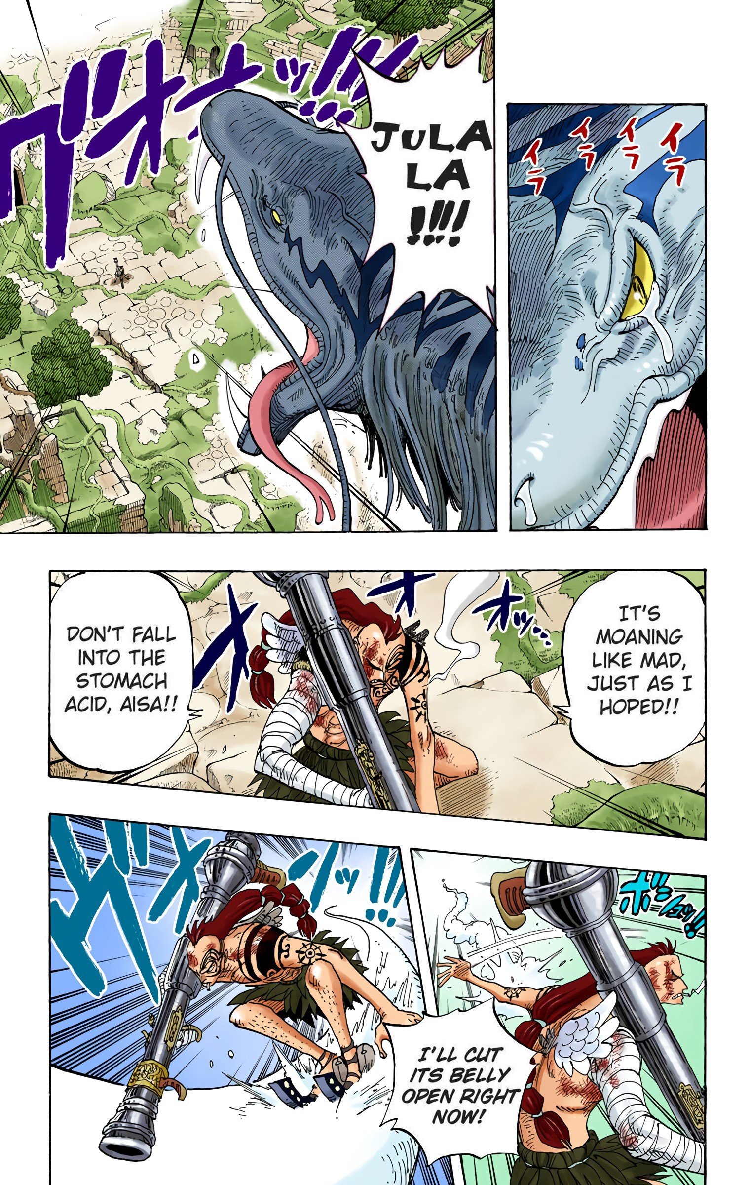 One Piece Colored Manga