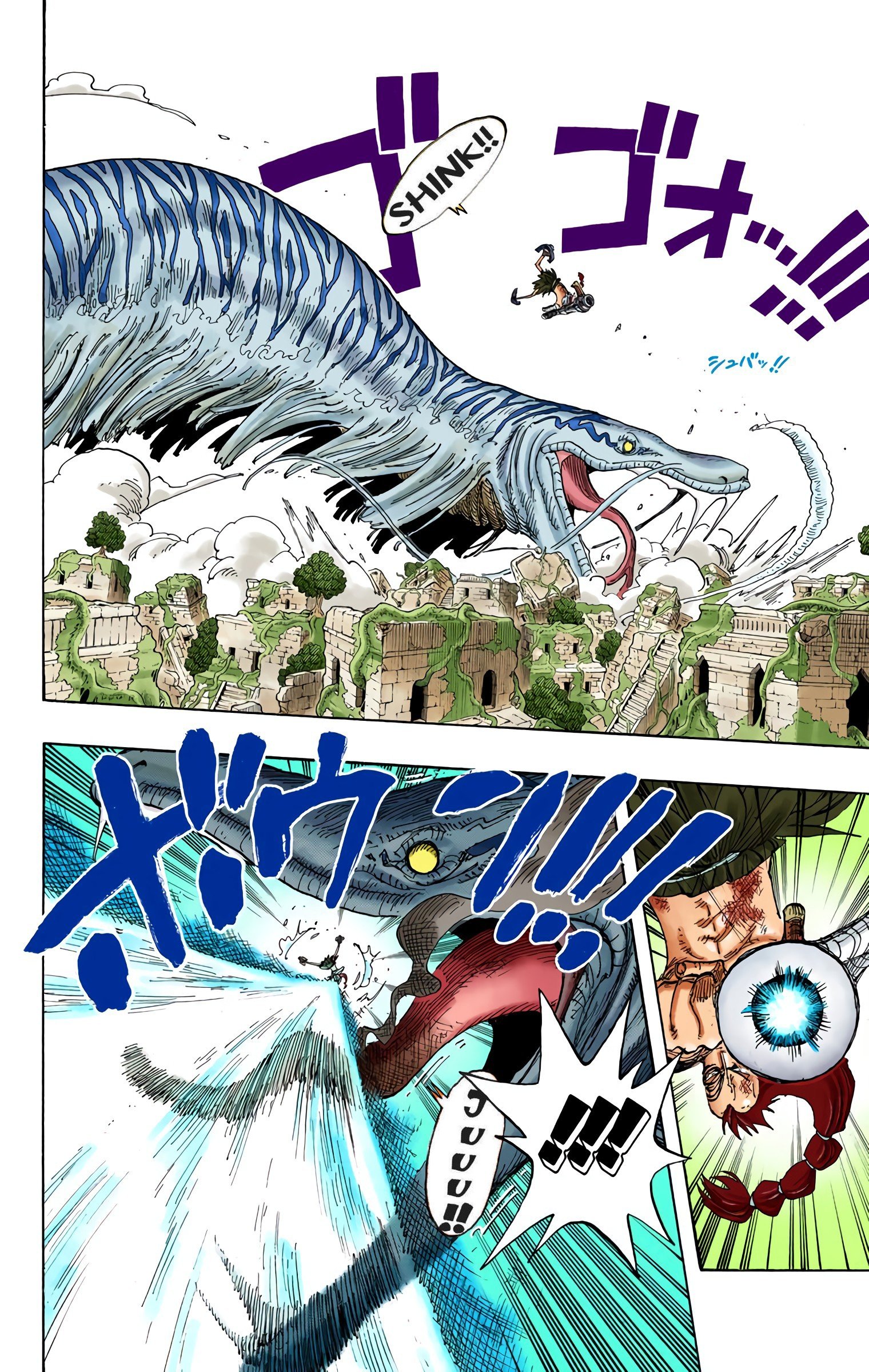 One Piece Colored Manga