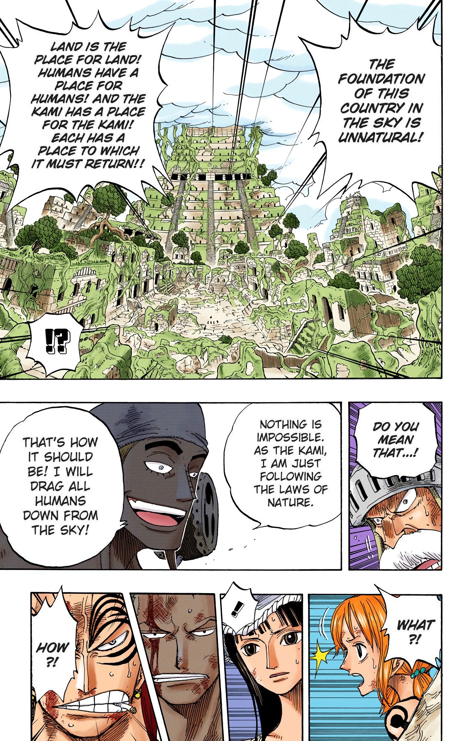 One Piece Colored Manga