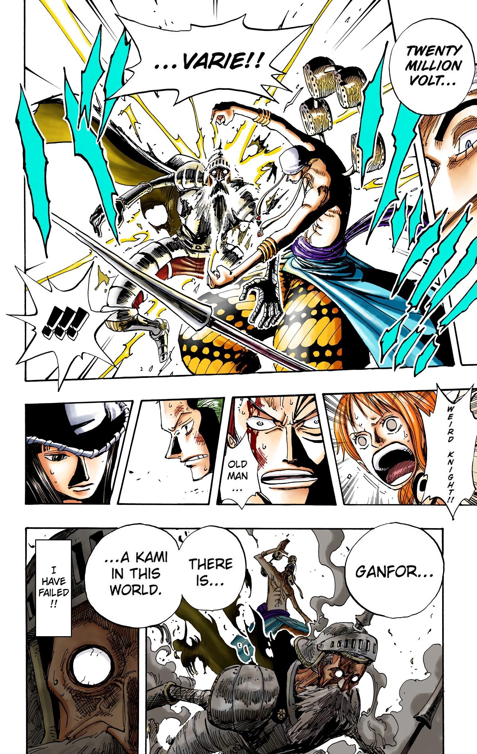 One Piece Colored Manga