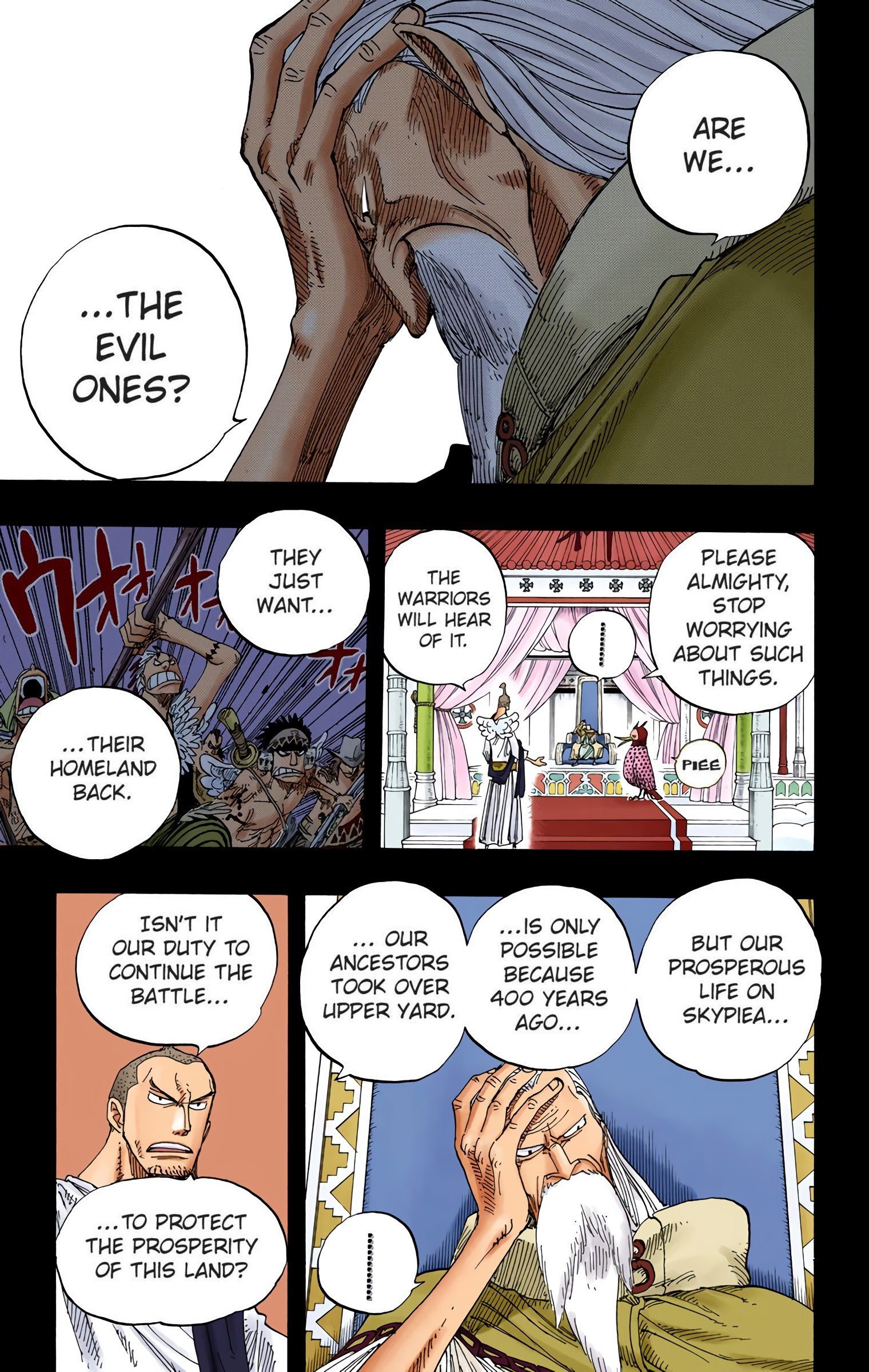 One Piece Colored Manga