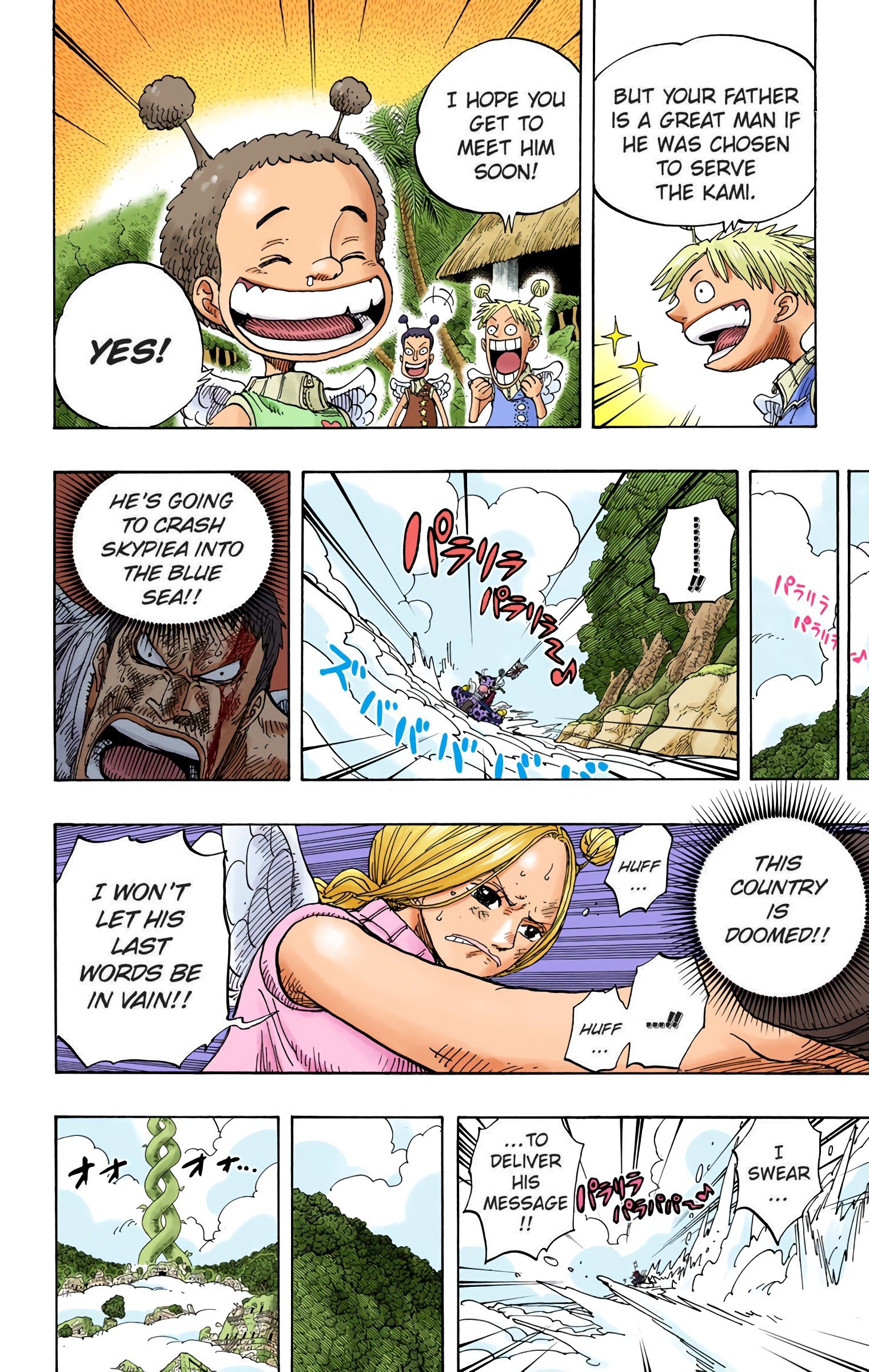 One Piece Colored Manga