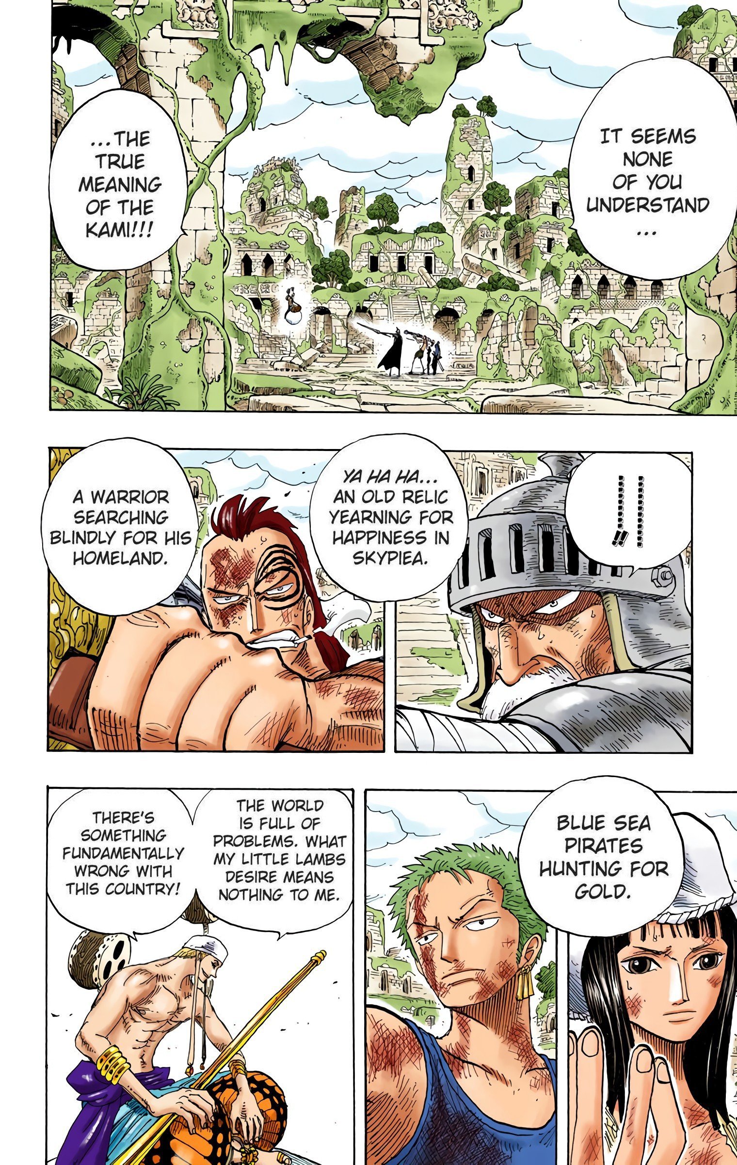 One Piece Colored Manga