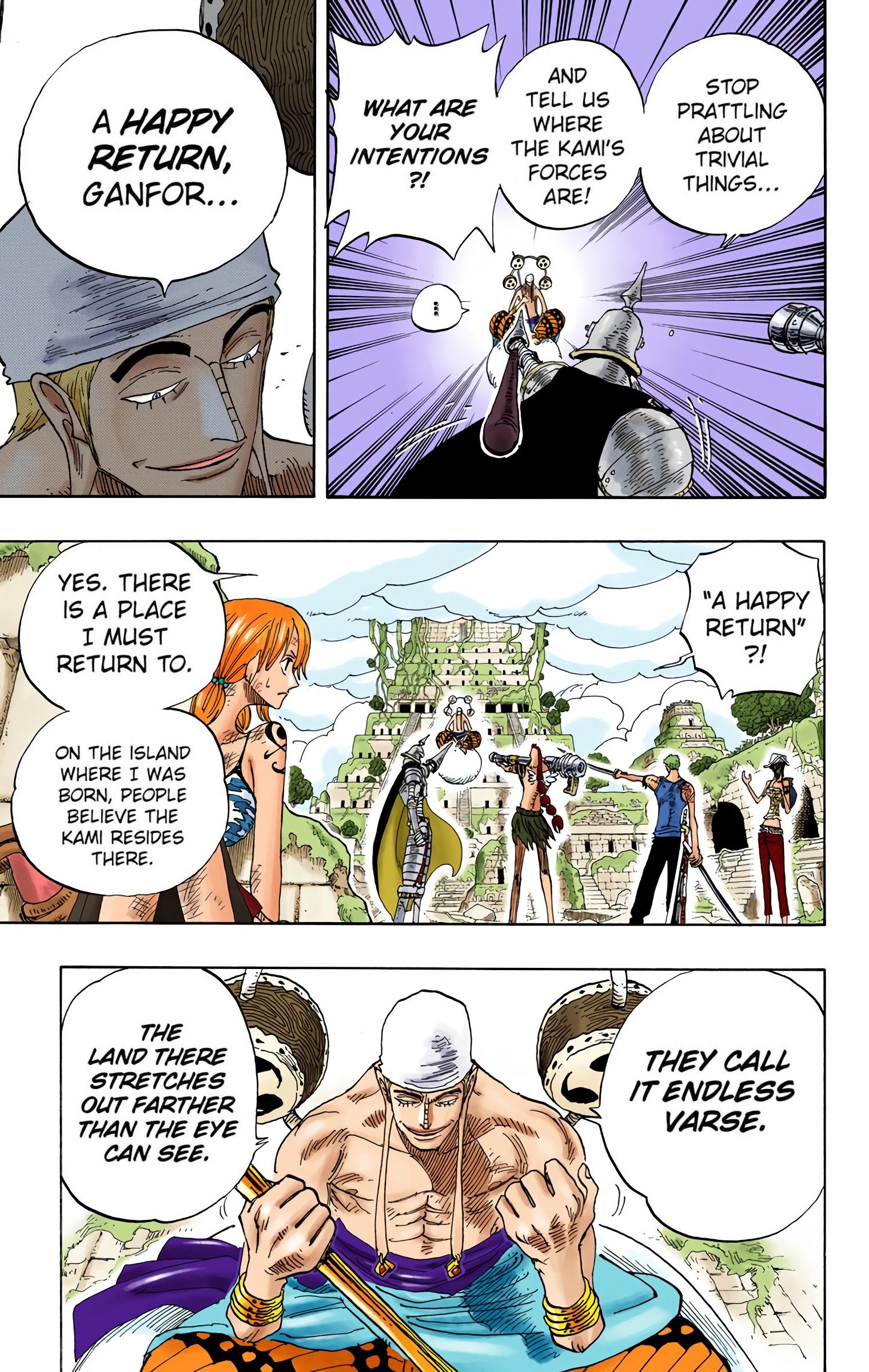 One Piece Colored Manga