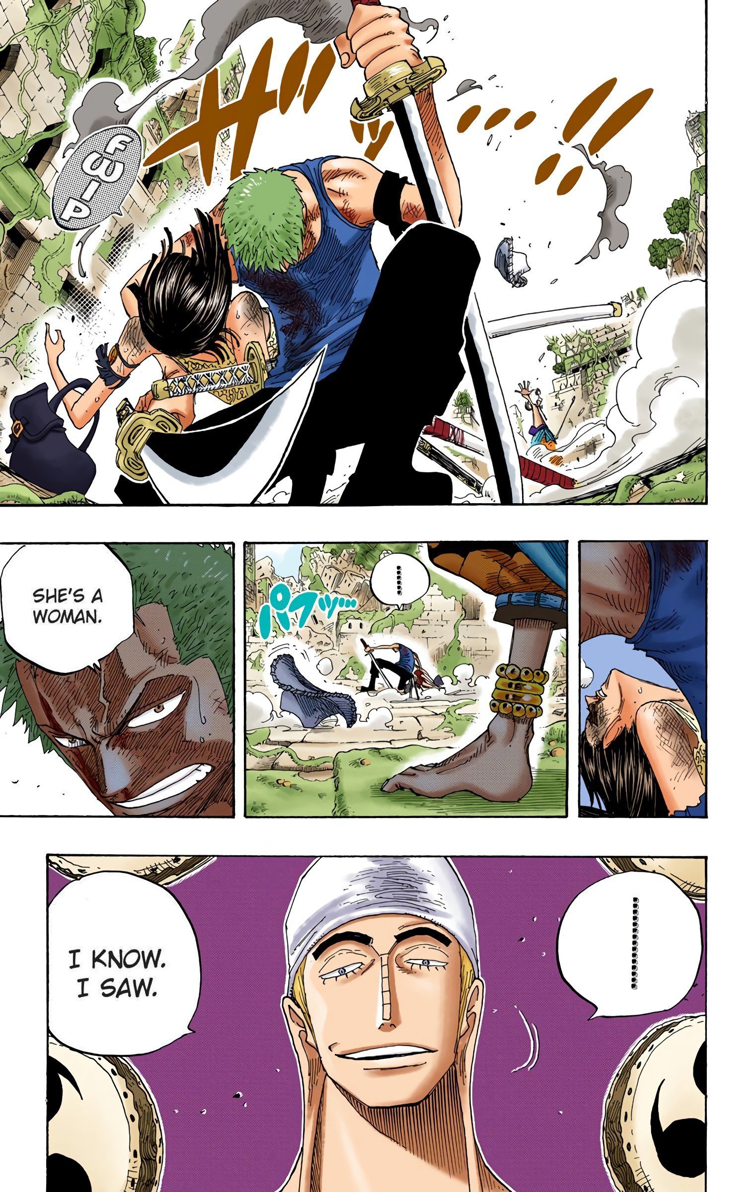 One Piece Colored Manga