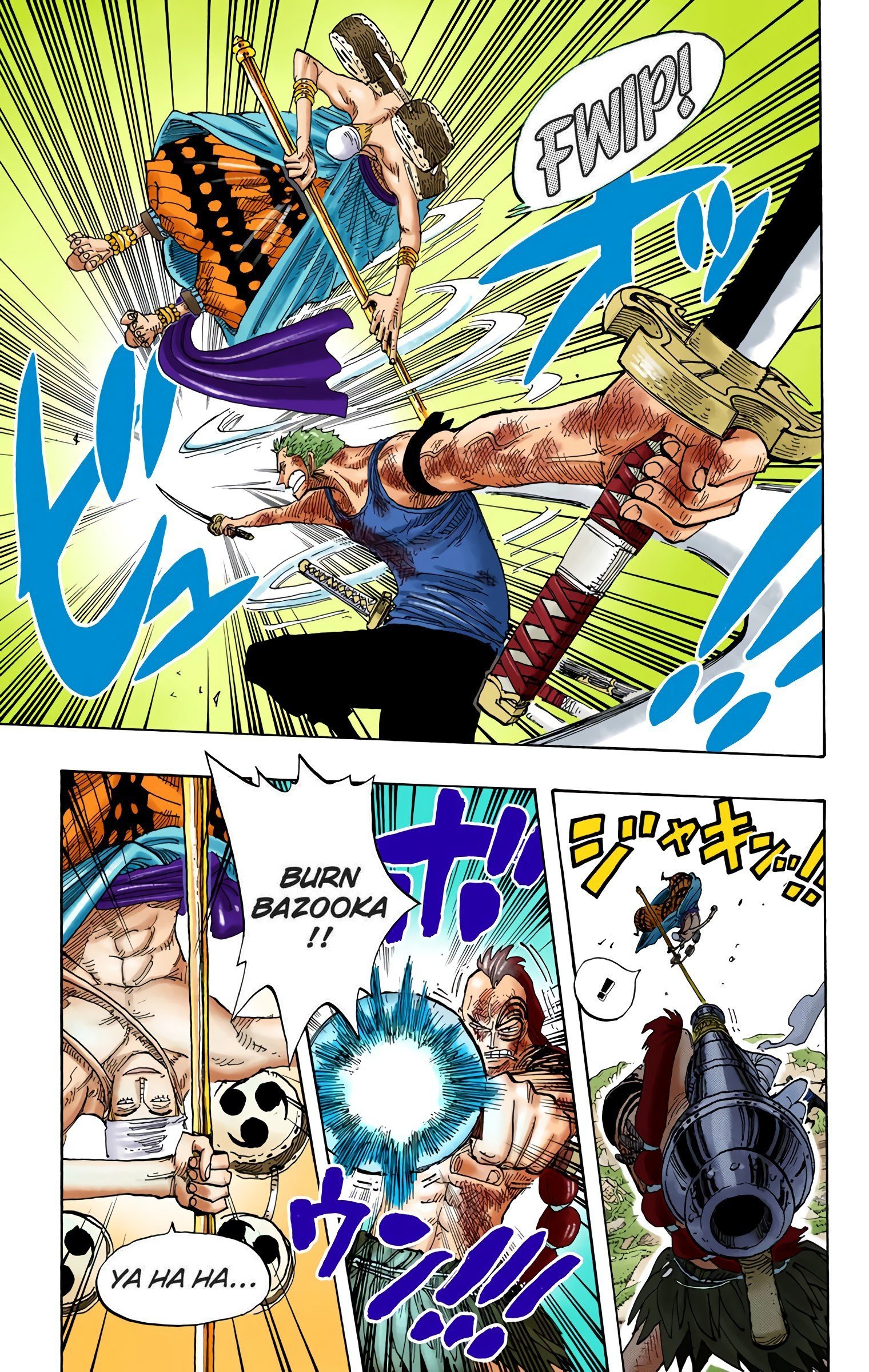 One Piece Colored Manga