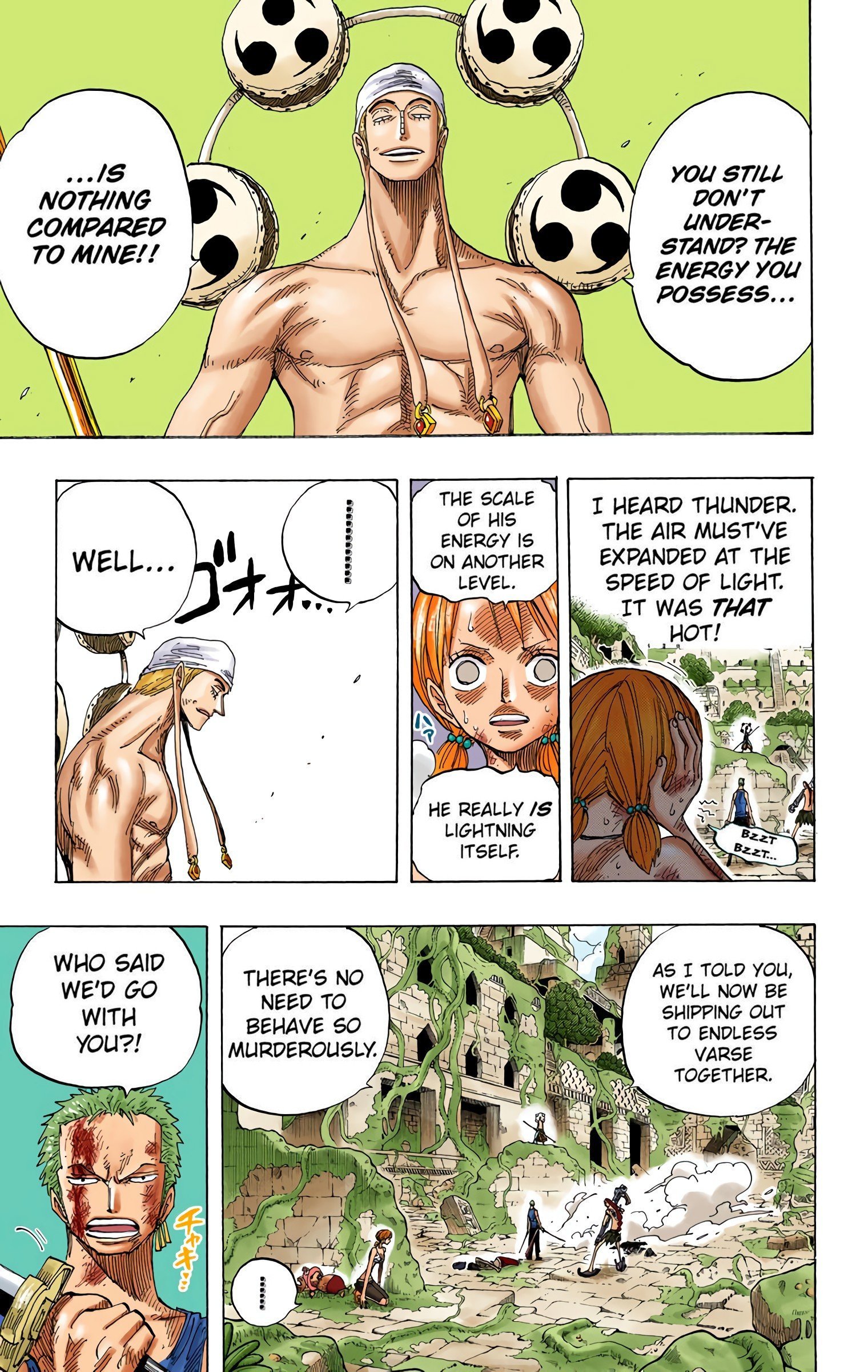 One Piece Colored Manga