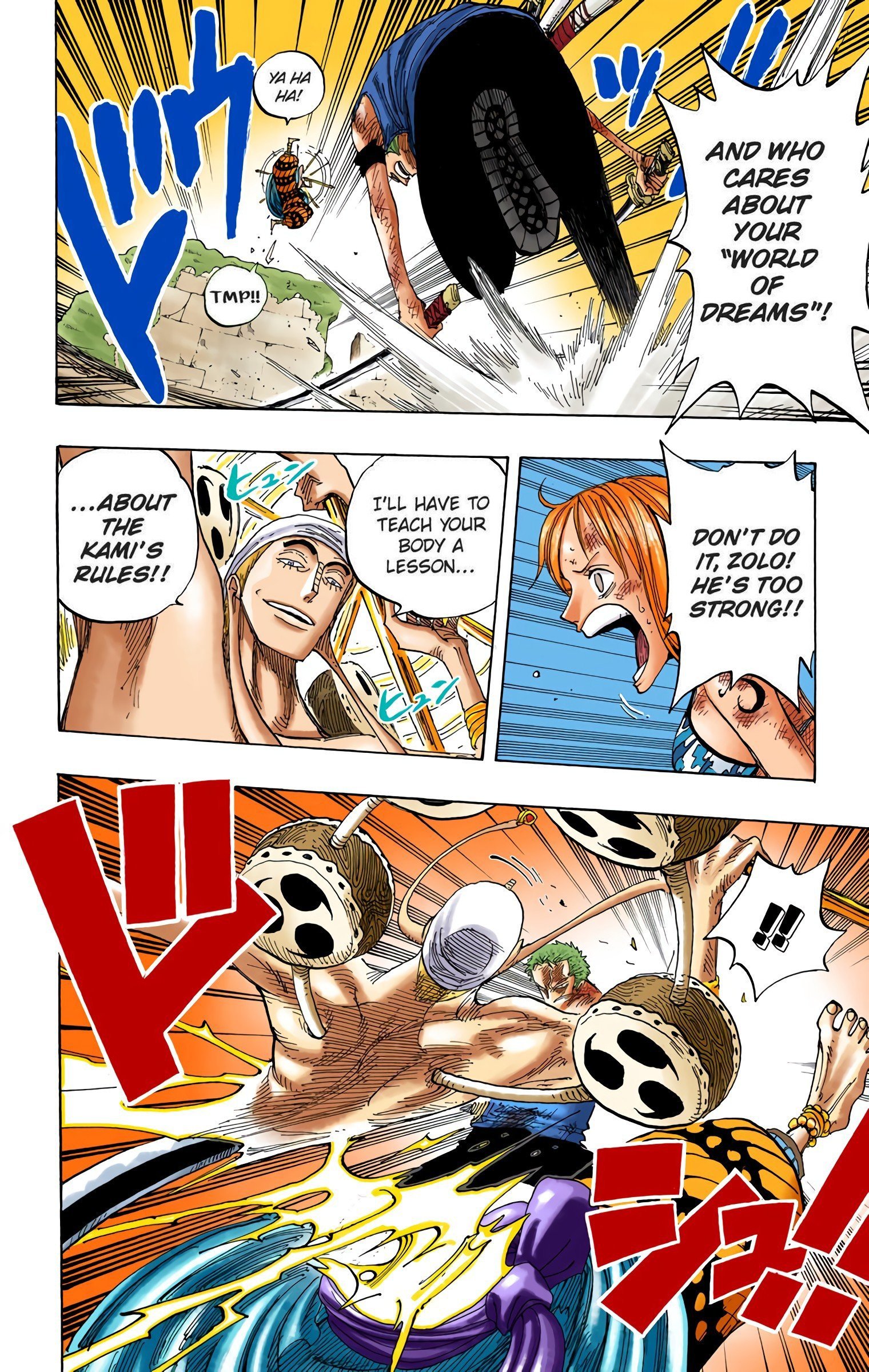 One Piece Colored Manga