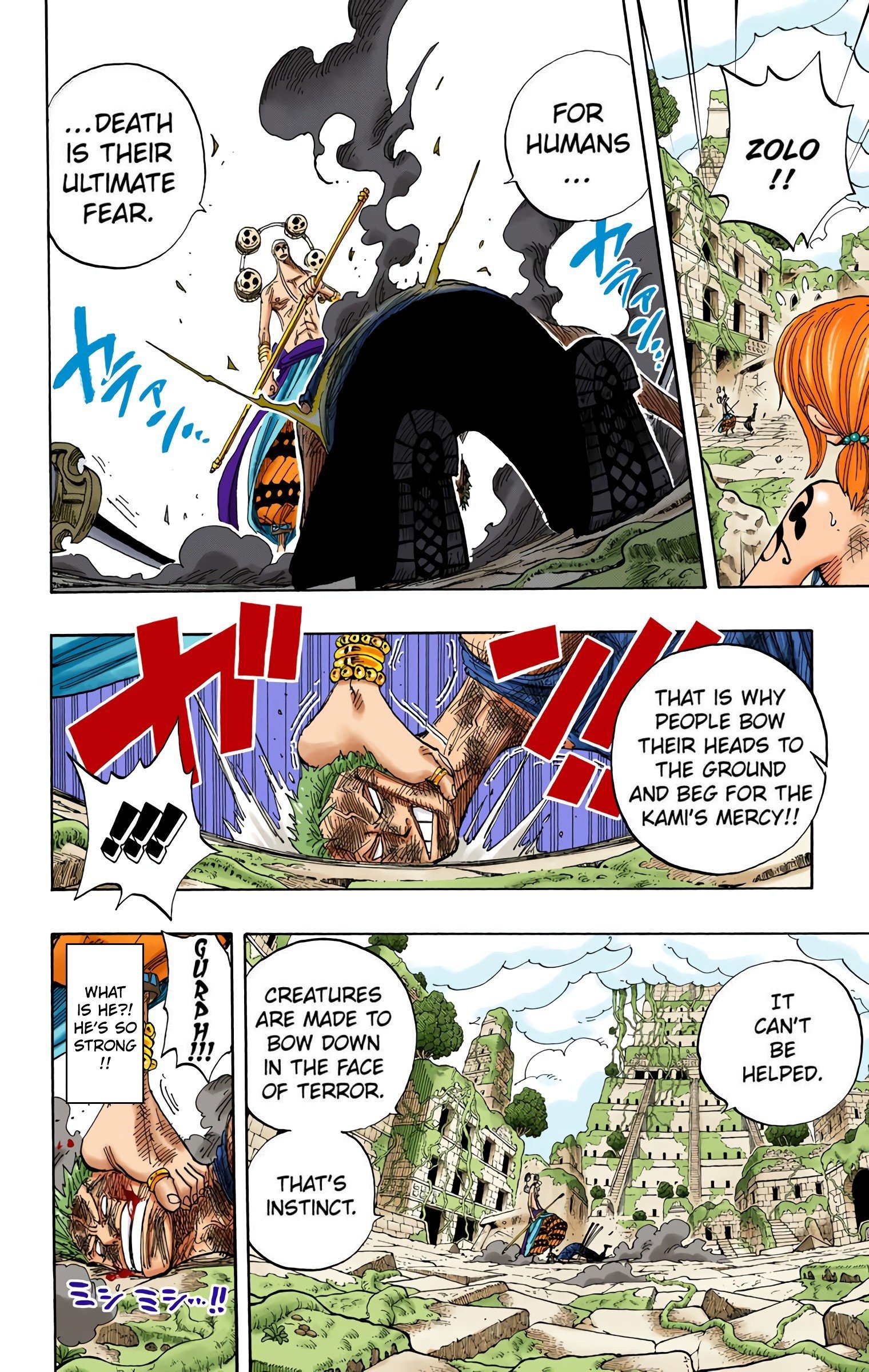 One Piece Colored Manga