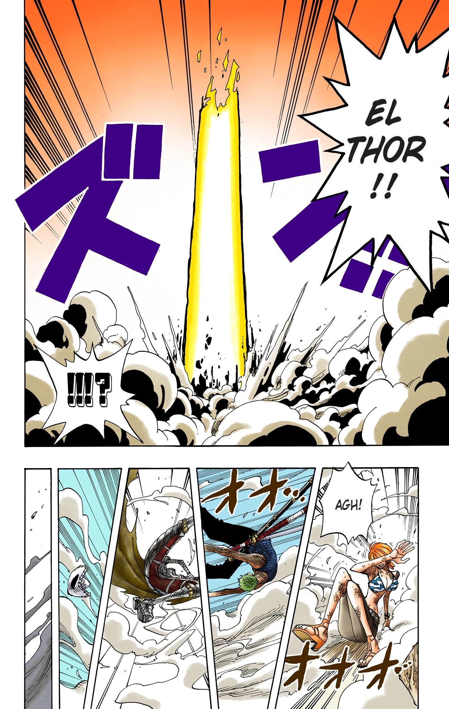 One Piece Colored Manga